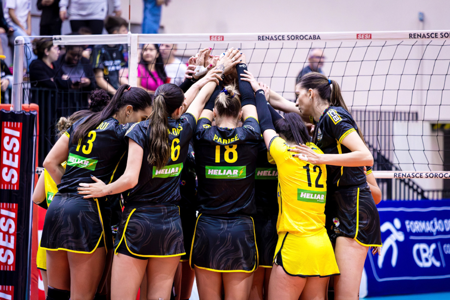 Ponteira Vitória Parise disse que as jogadoras estão com boa expectativa