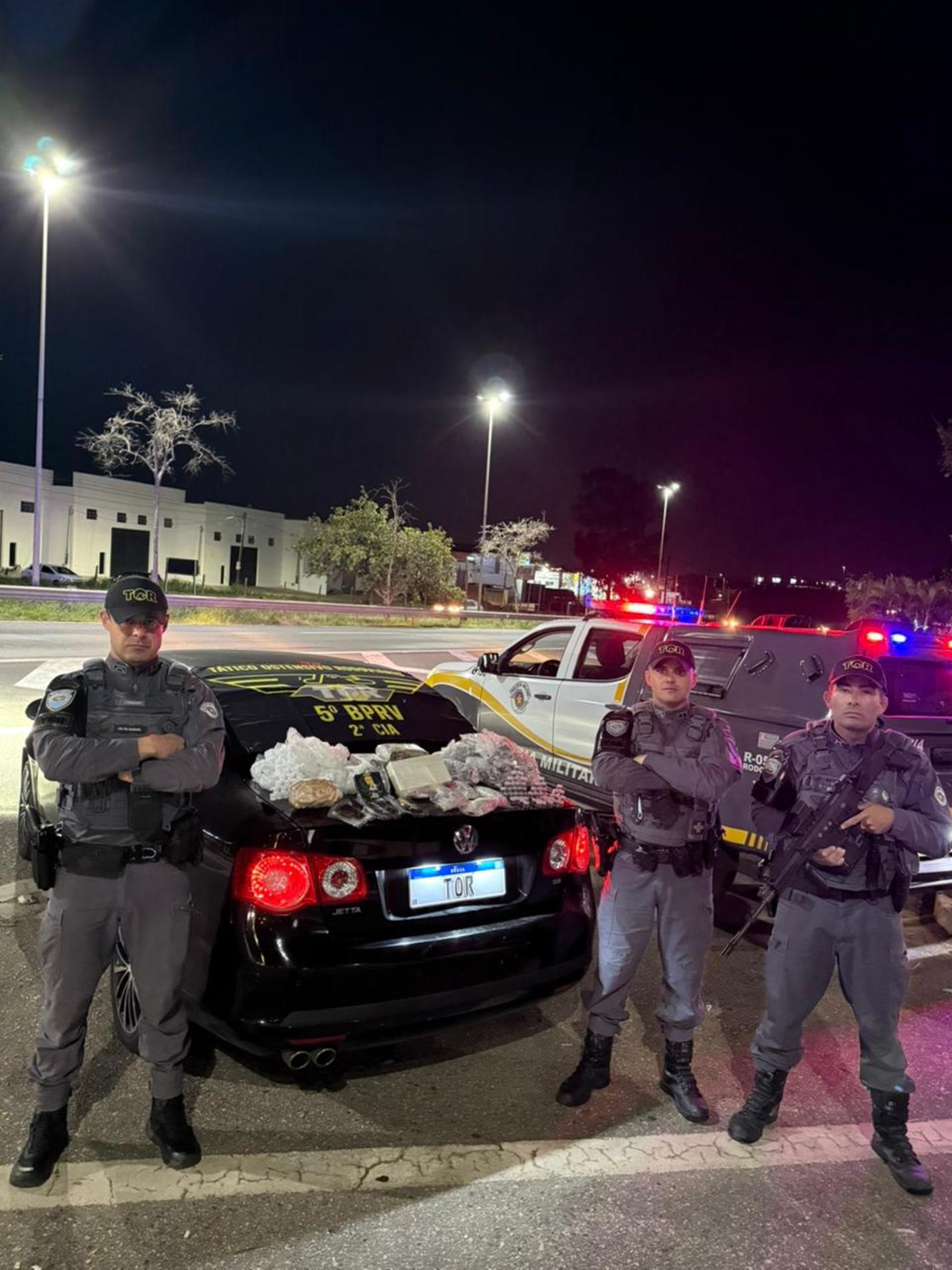 A prisão ocorreu durante fiscalização do Tático Ostensivo Rodoviário (TOR)