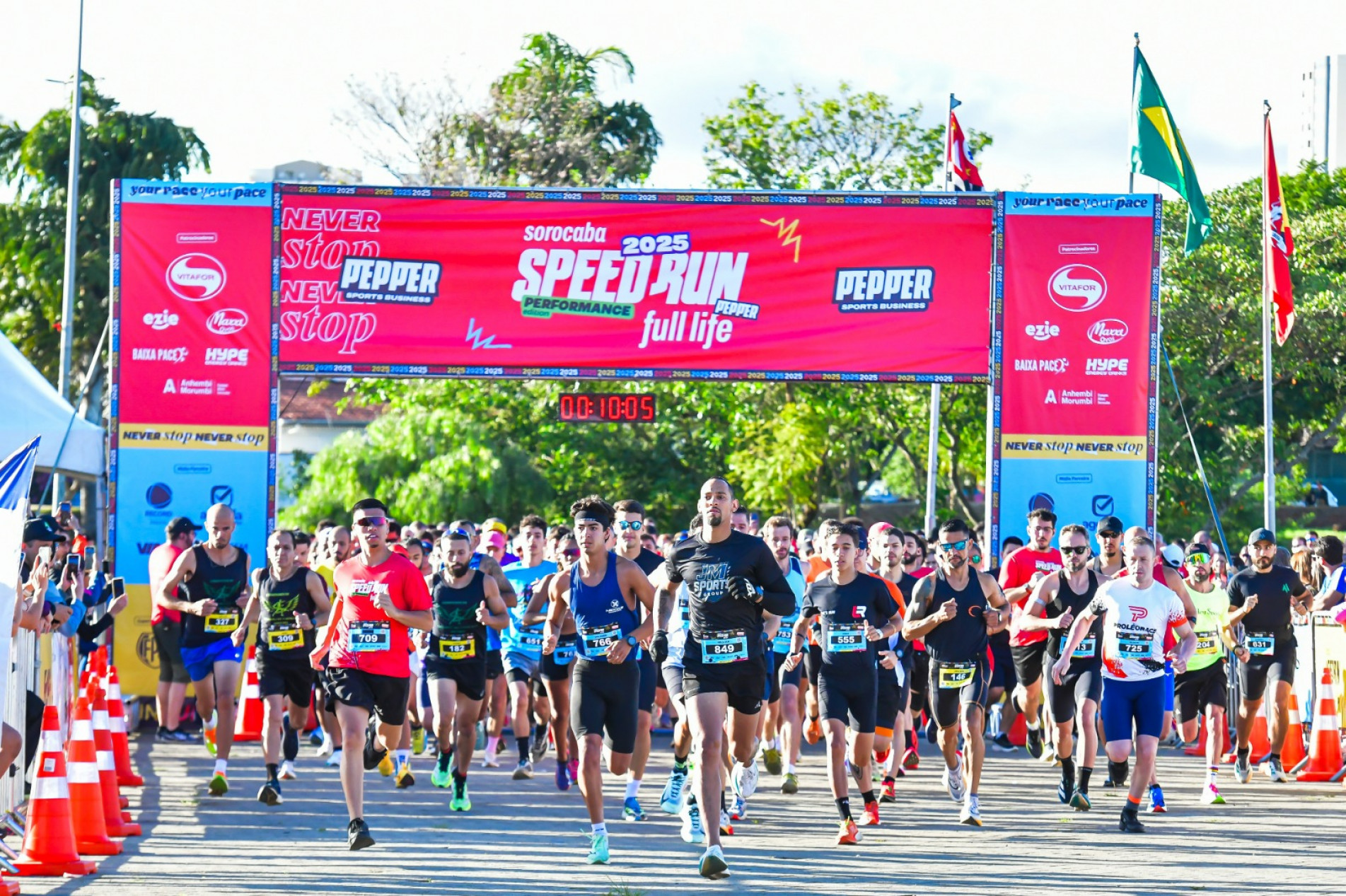Organizado pela Pepper Sports, o circuito adota o formato de distâncias progressivas