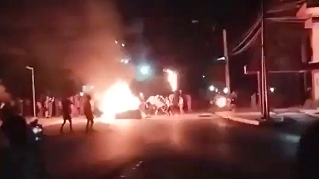 Vídeos circulam nas redes sociais
