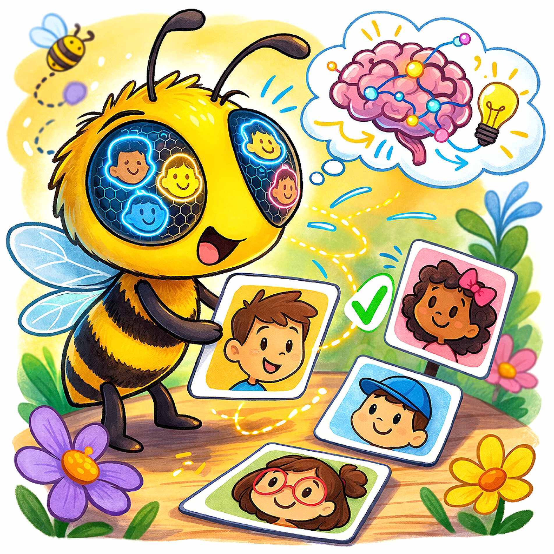 O cérebro das abelhas é minúsculo, mas elas conseguem lembrar do que veem
