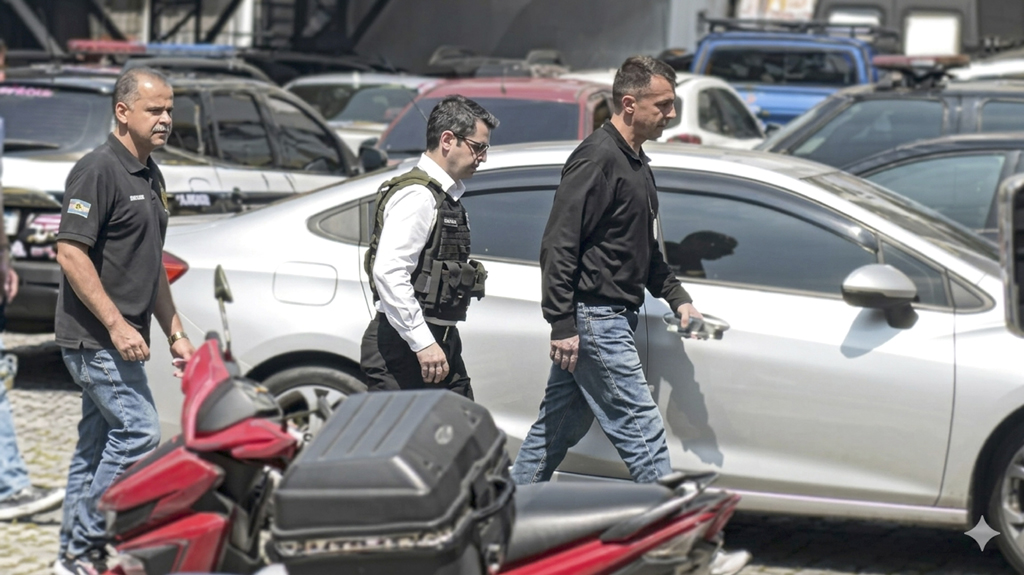 Tenente-coronel Geraldo Leite Neto (à dir.) foi preso ontem
