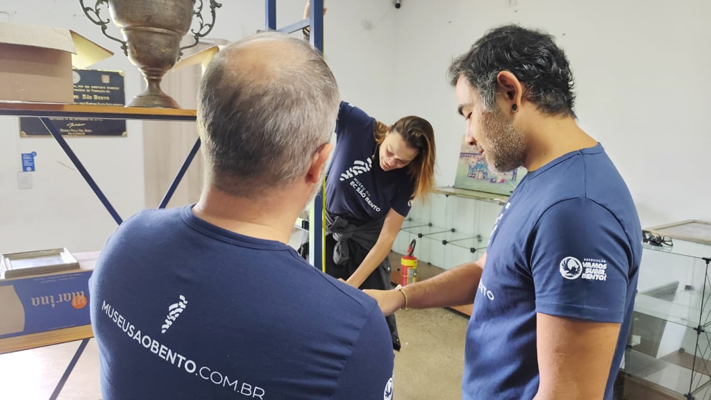 Reconhecido como Patrimônio Cultural Imaterial, clube terá ponto fixo de manutenção de sua trajetória: voluntários trabalham a todo vapor