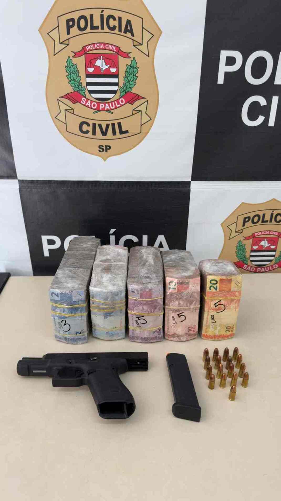 O homem permanece à disposição da Justiça