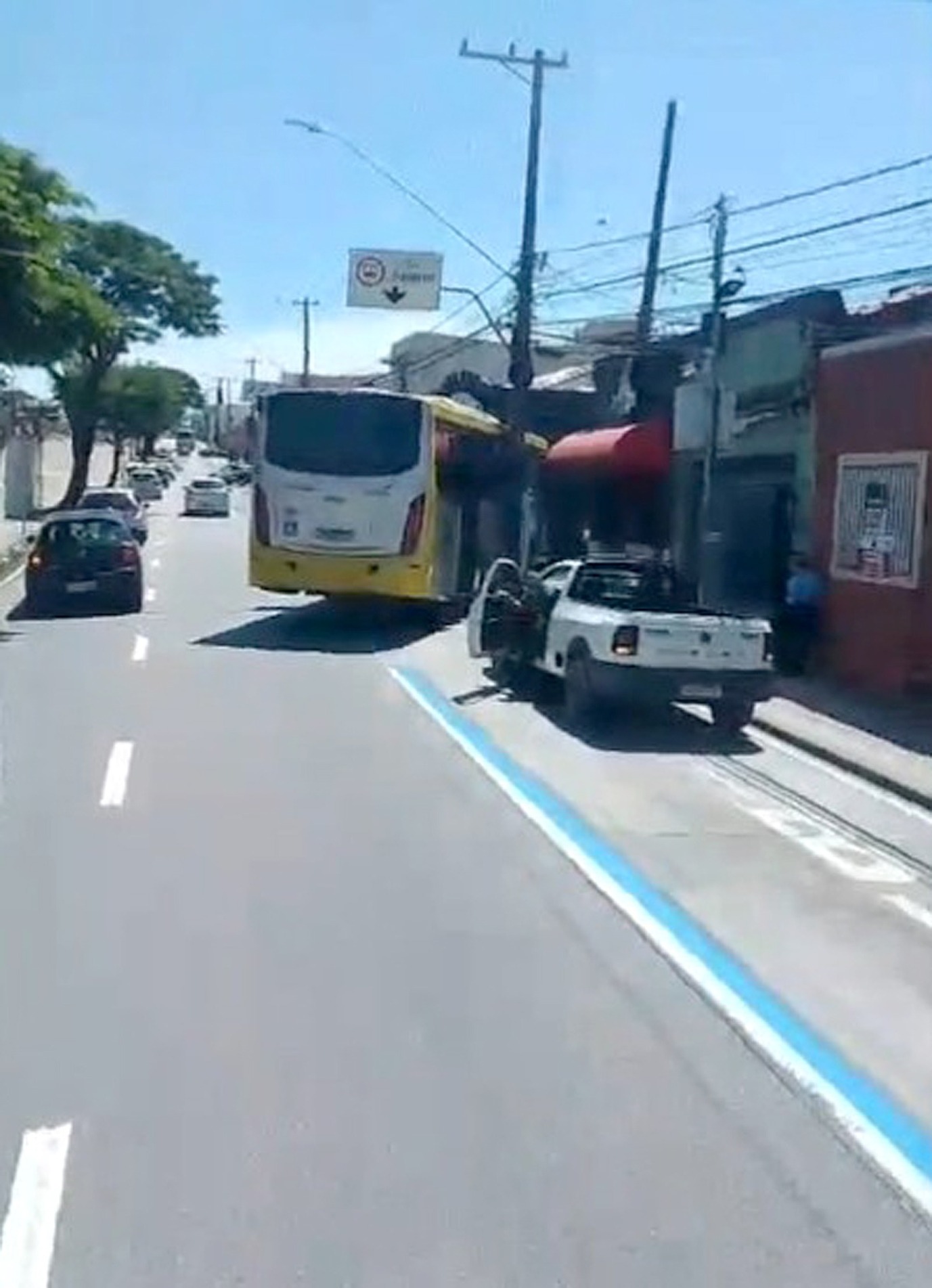 Batida aconteceu na Vila Santa Rita e ninguém se feriu
