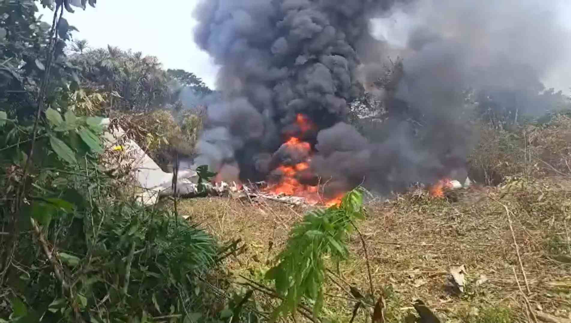 Ministro da Defesa afirmou que avião decolava de Puerto Leguízamo, nas profundezas da região amazônica do sul da Colômbia
