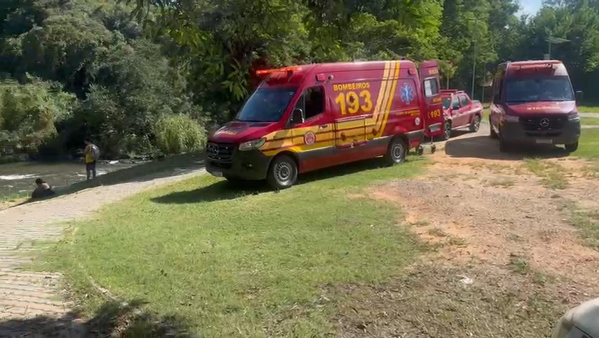 A ocorrência foi registrada como afogamento