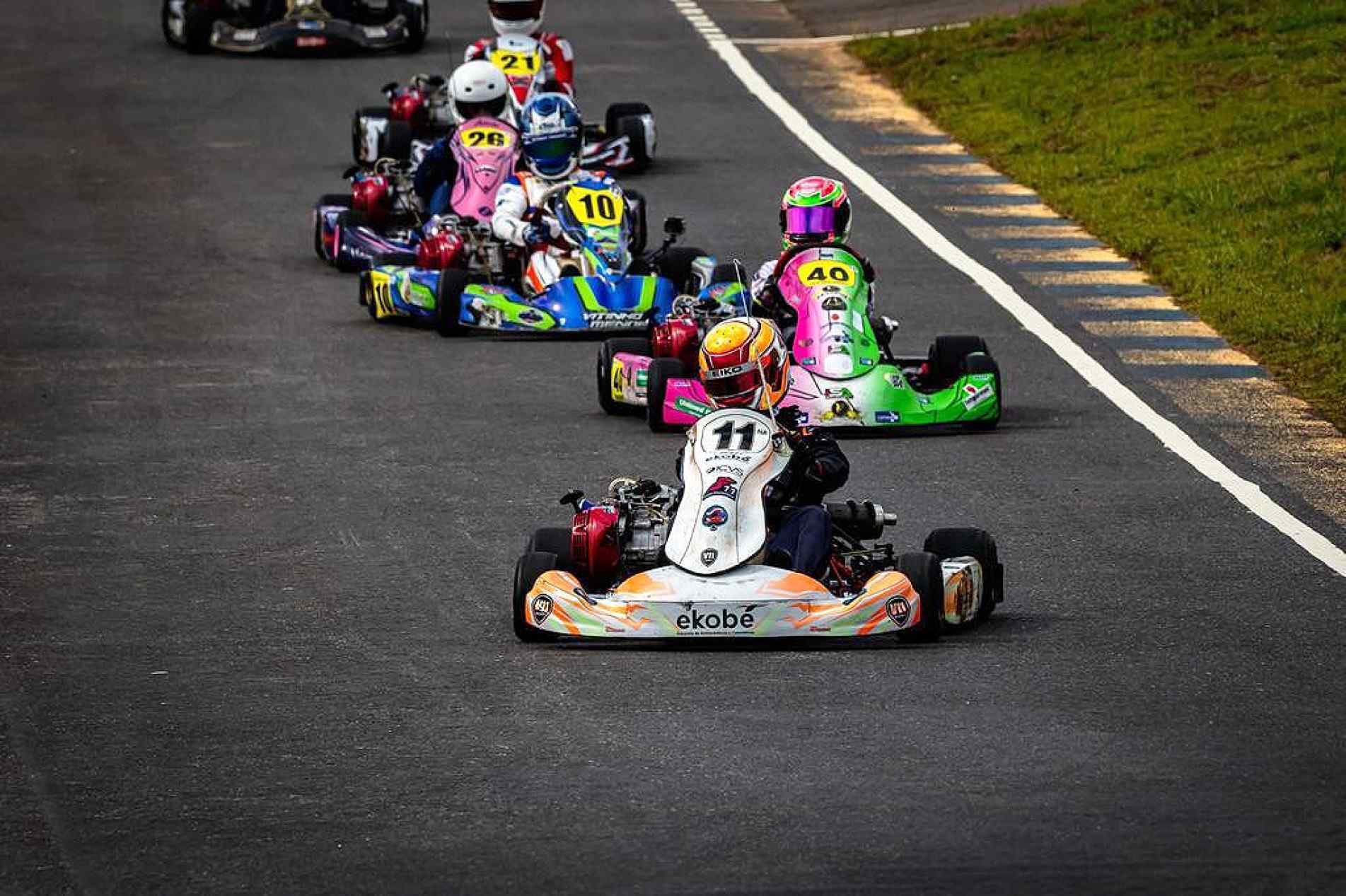 Piloto que compete com o carro número 11 se mantém na liderança da F4 Júnior
