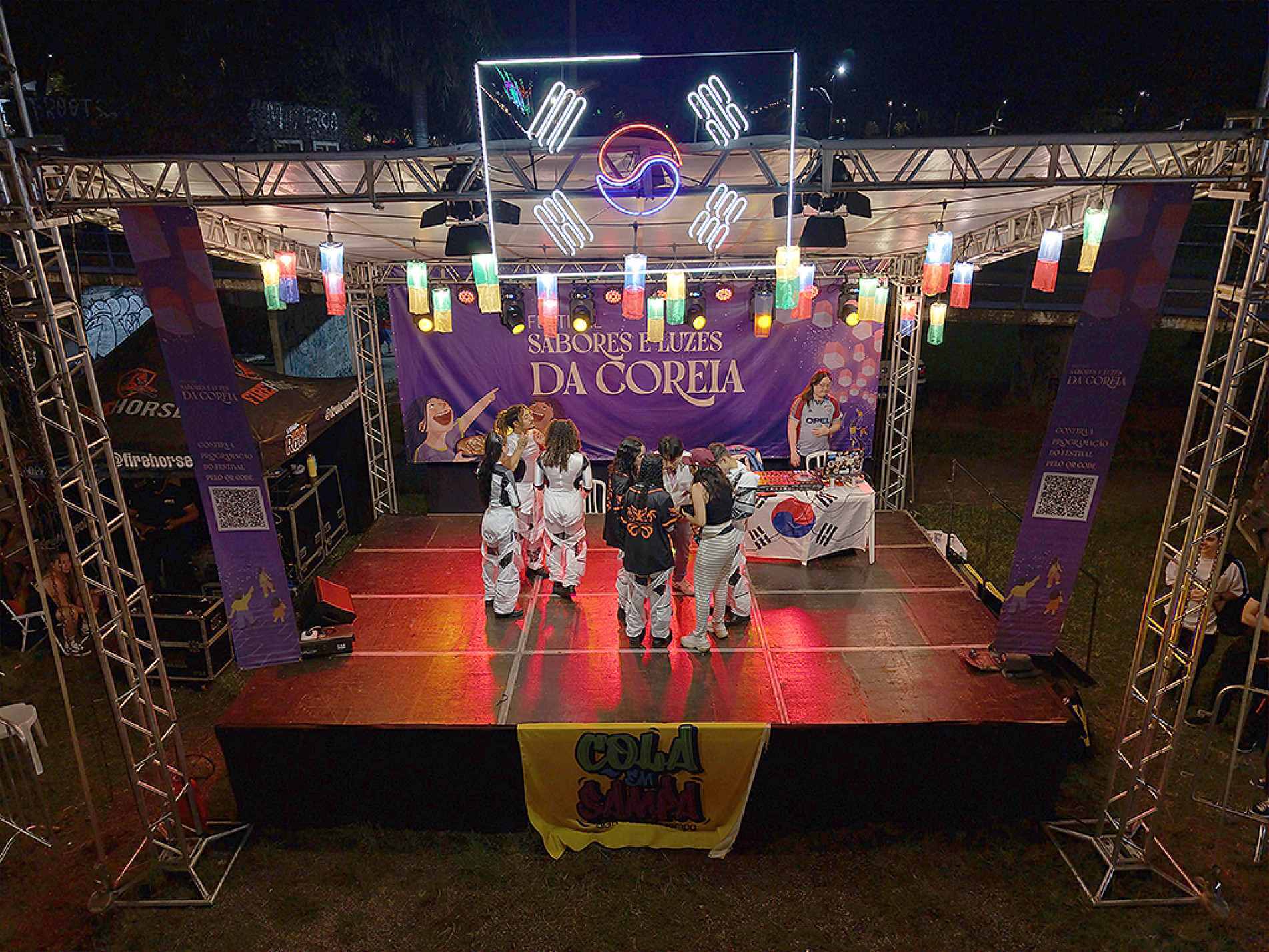 Programação inclui mais de 50 expositores, shows, oficinas e espetáculo noturno com lanternas coreanas
