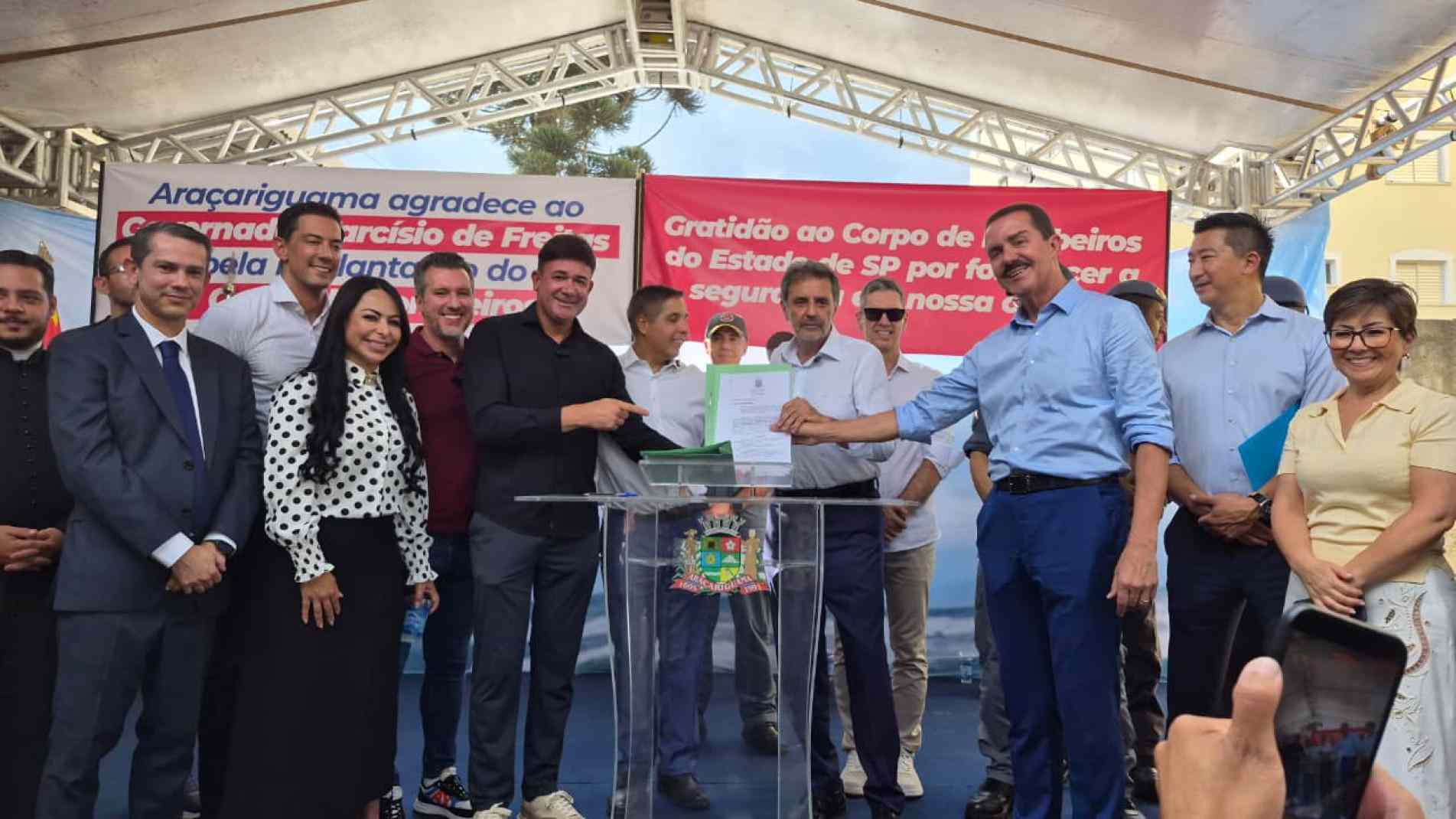 Araçariguama terá nova base do Corpo de Bombeiros 