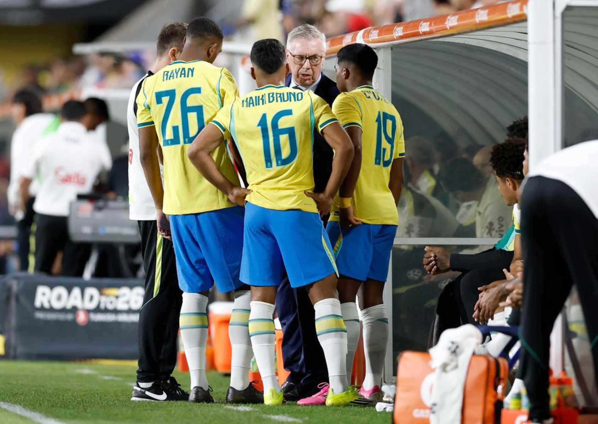 Ancelotti orienta jogadores: Brasil está na Chave C ao lado de Marrocos, Escócia e Haiti
