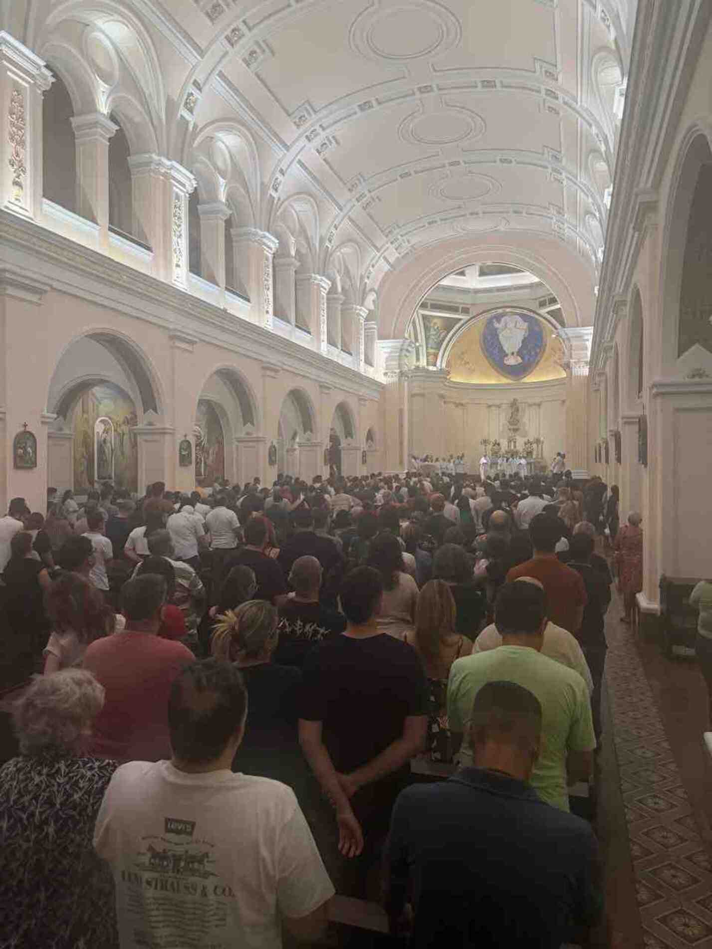 Catedral ficou lotada durante cerimônia
