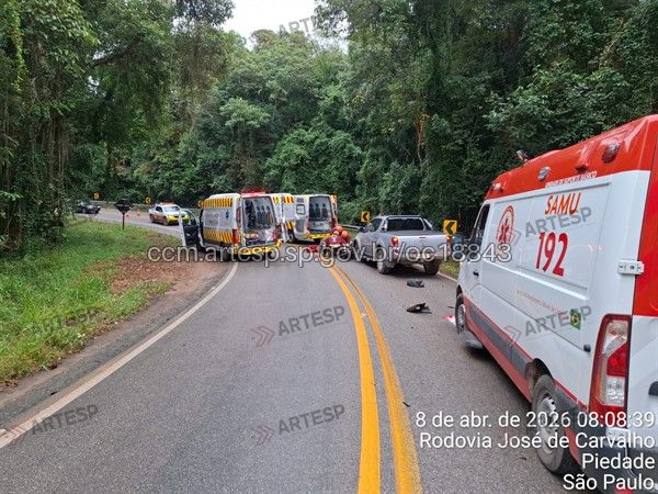 As causas do acidente ainda estão sendo apuradas 