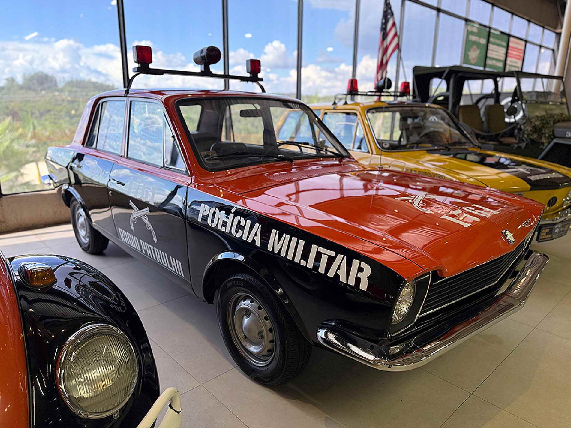 São Roque recebe veículos policiais no Parque Dream Car; entrada é gratuita
