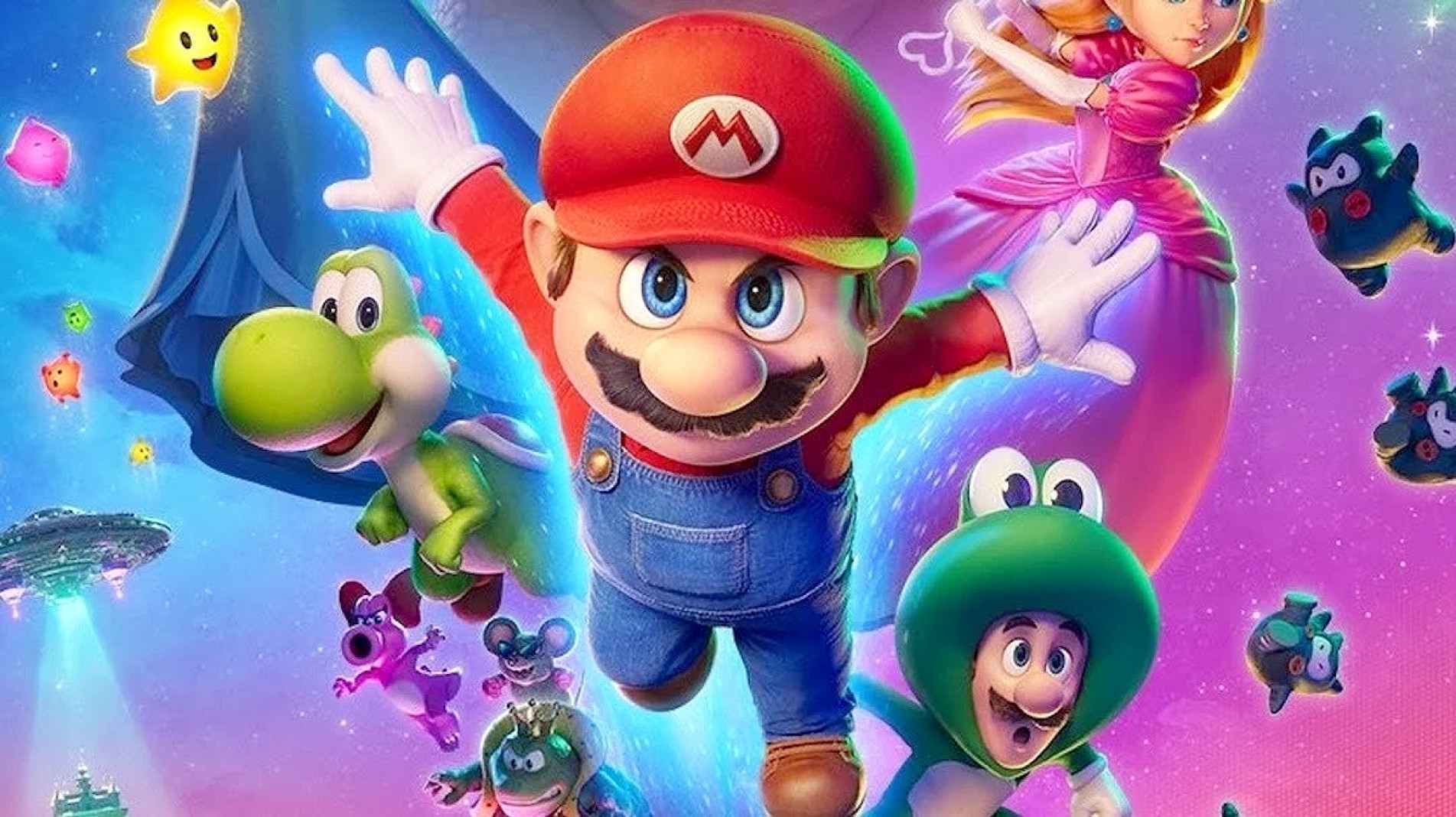Em Super Mario Galaxy: O Filme, diversão, ação e muitas estrelas em uma jornada cheia de imaginação!