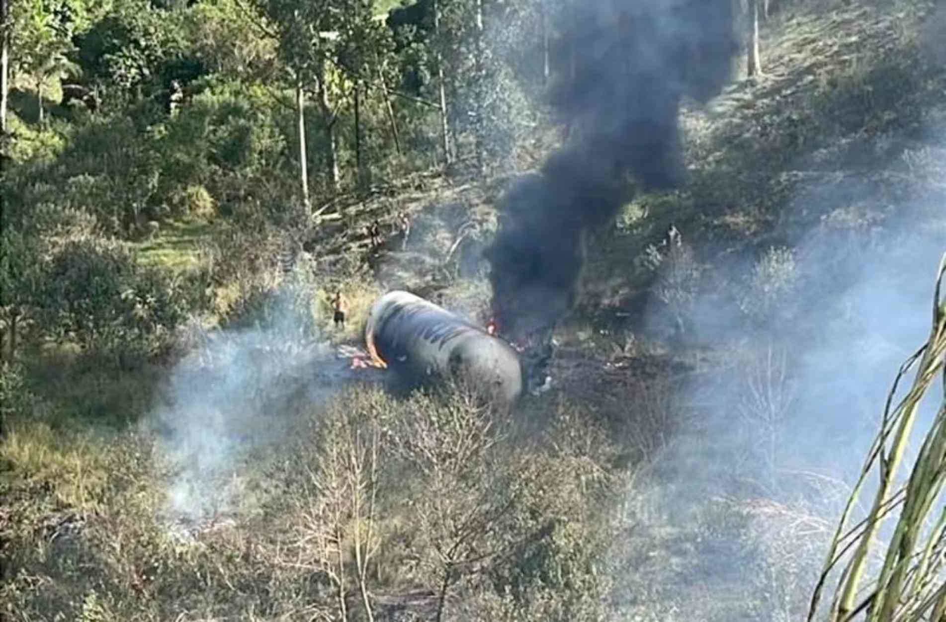 Tanque estava carregado de Gás Liquefeito de Petróleo