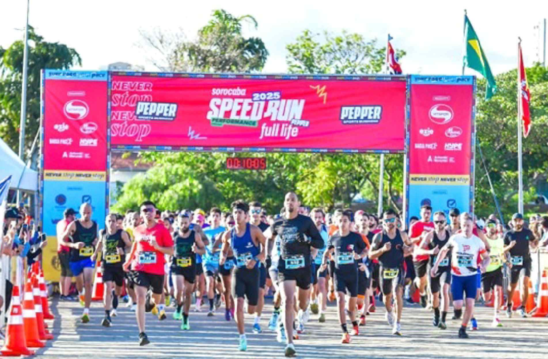 Prova será disputada neste domingo com largada do Parque das Águas
