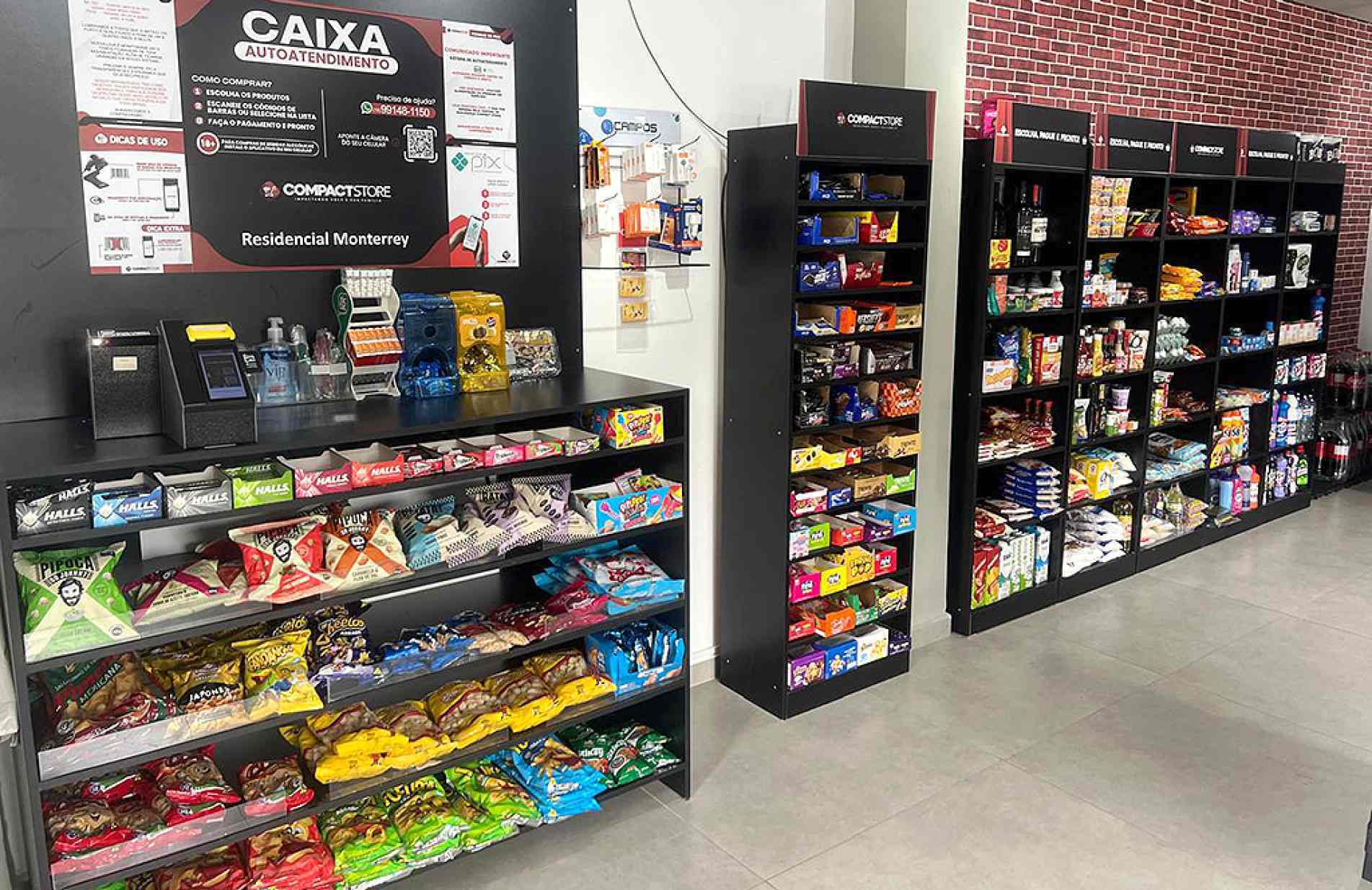 Modelo de varejo tem operação monitorada por câmeras e acesso e pagamento são feitos por meio de aplicativos
