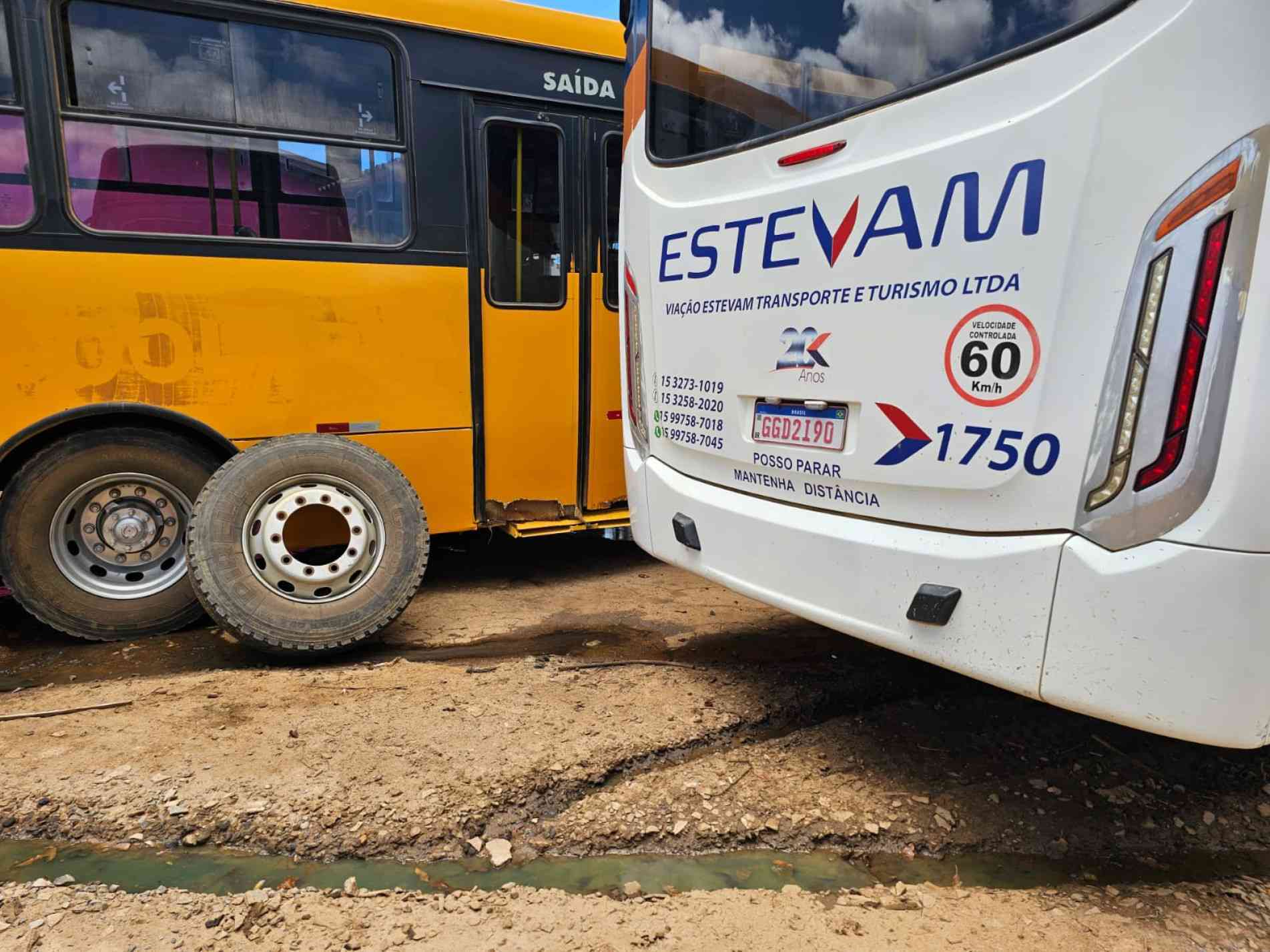 Ônibus apresentam problemas 