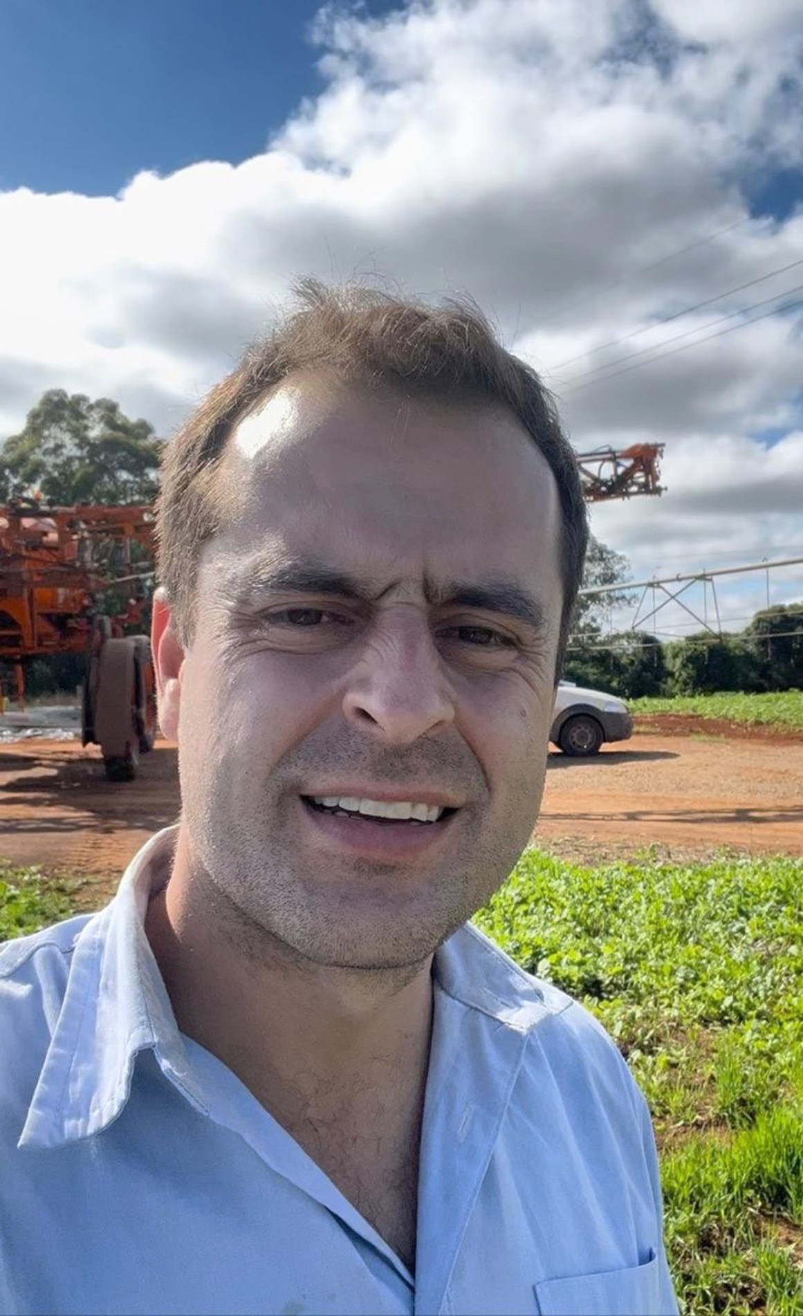 Marco Antônio, engenheiro agrônomo 
