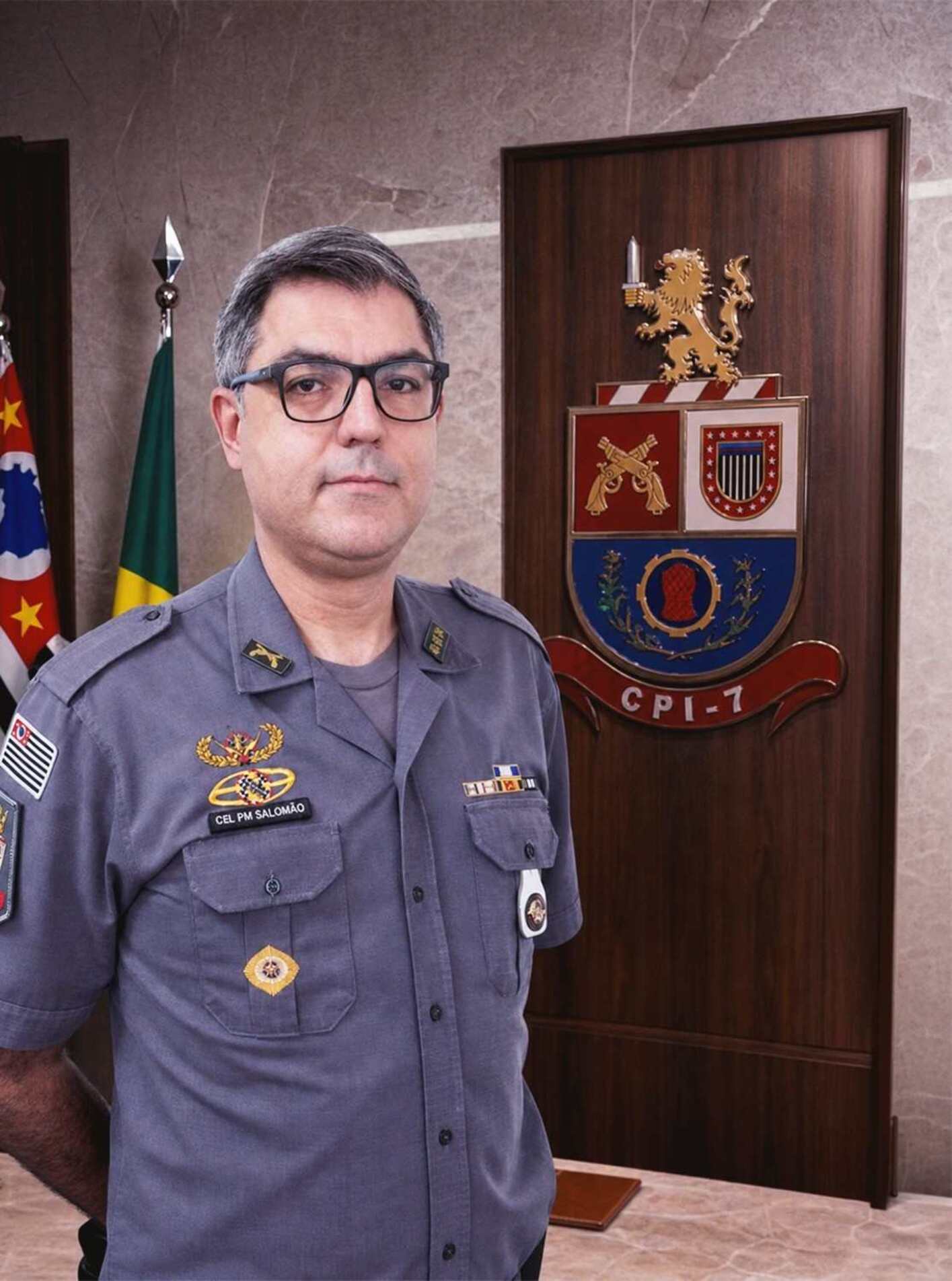 Coronel Ricardo Lopes de Souza Salomão novo comandante do Policiamento do Interior-7 (CPI-7)