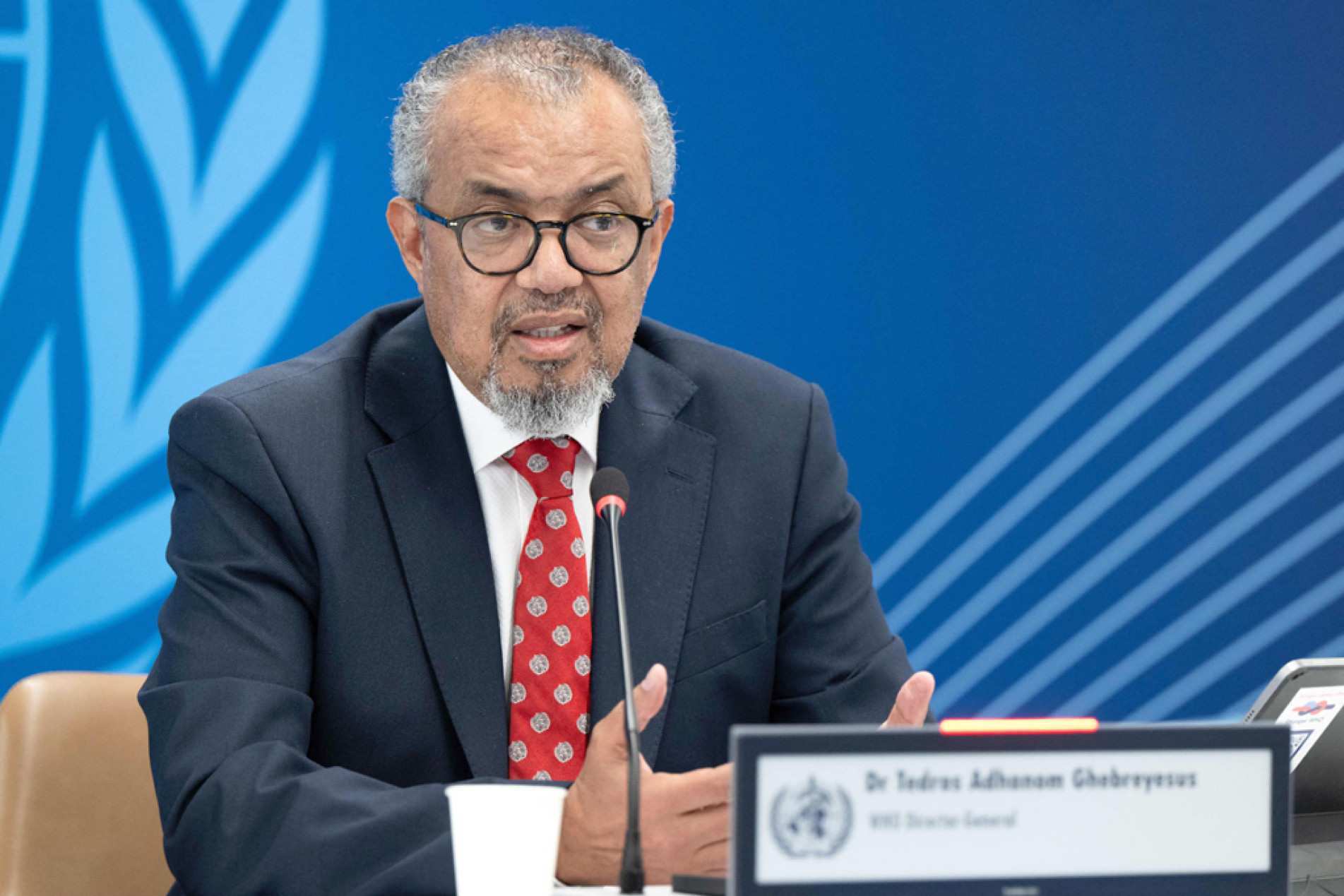 Tdros Adhanom, da OMS: possível origem na América do Sul
