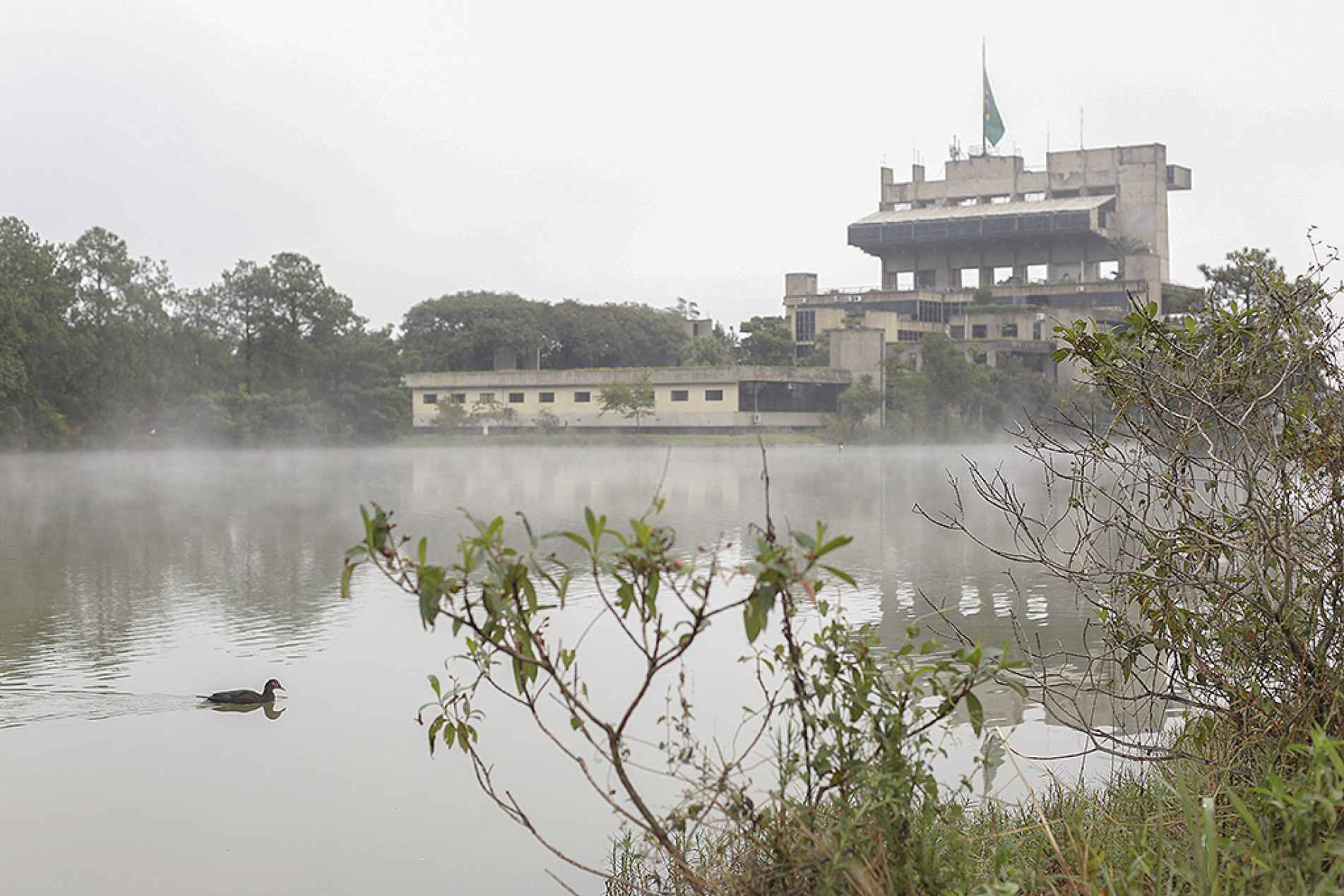 Cidade amanheceu cinza e gelada; previsão para hoje é de 7ºC
