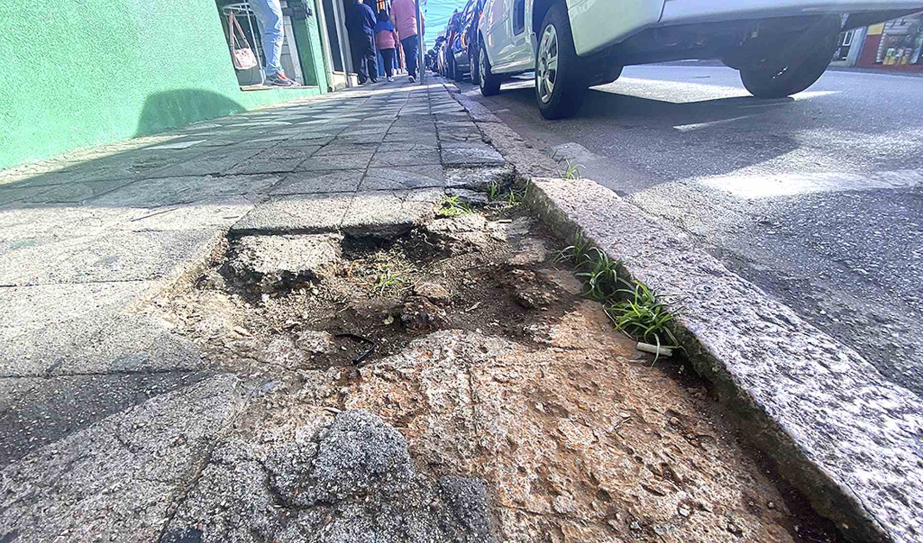 Rua Sete de Setembro é uma das mais movimentadas da cidade e tem grande fluxo de pessoas  
