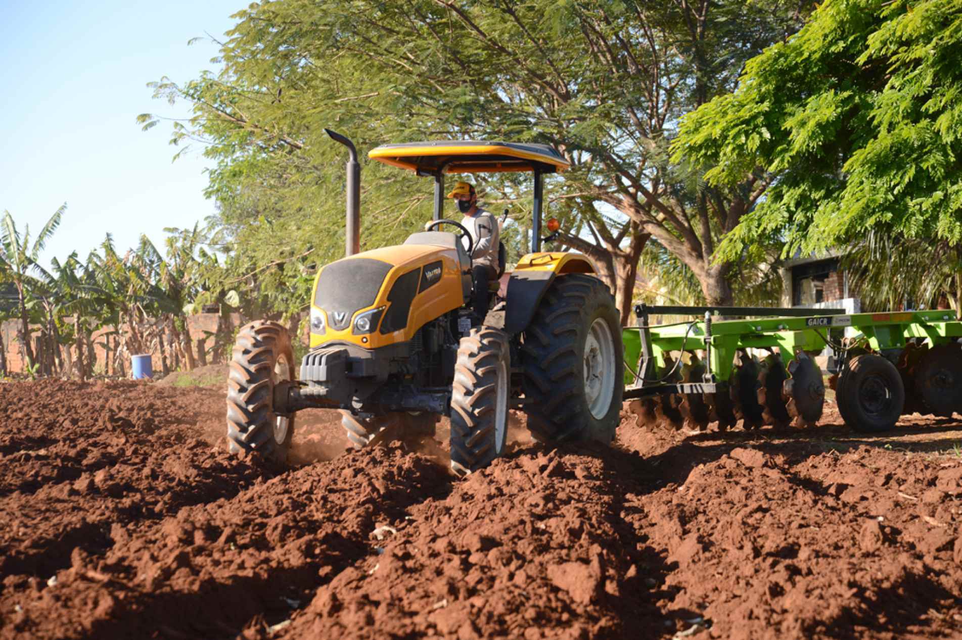 Houve atrasos no setor agropecuário
