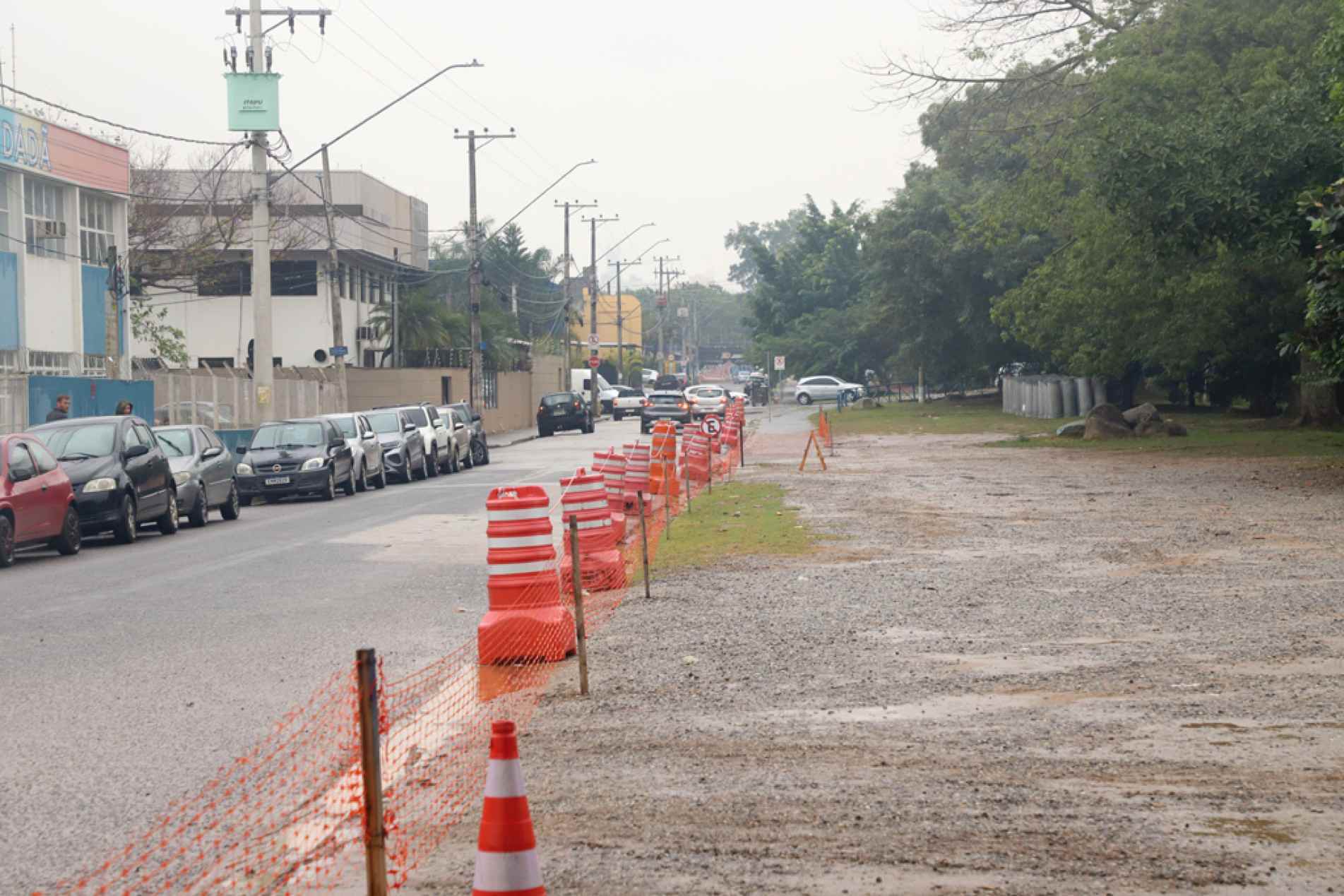 Texto alega que a prefeitura estaria iniciando as obras 