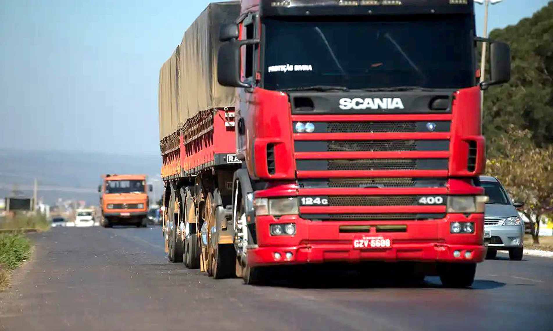 Transportes de carga e aéreo tiveram restrições
