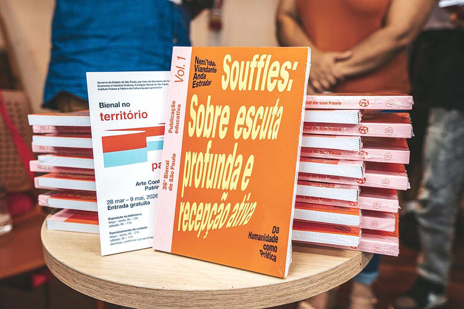  Evento vai oferecer formação sobre publicações educativas e mediação em exposições
