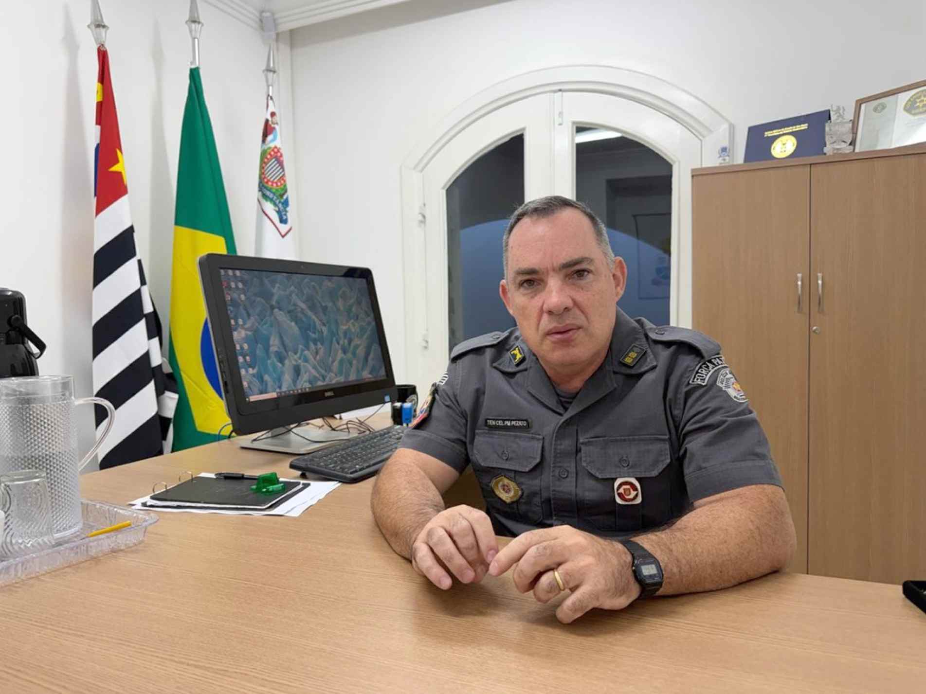 Pezato ocupou o comando do Batalhão por quatro meses e 15 dias: 