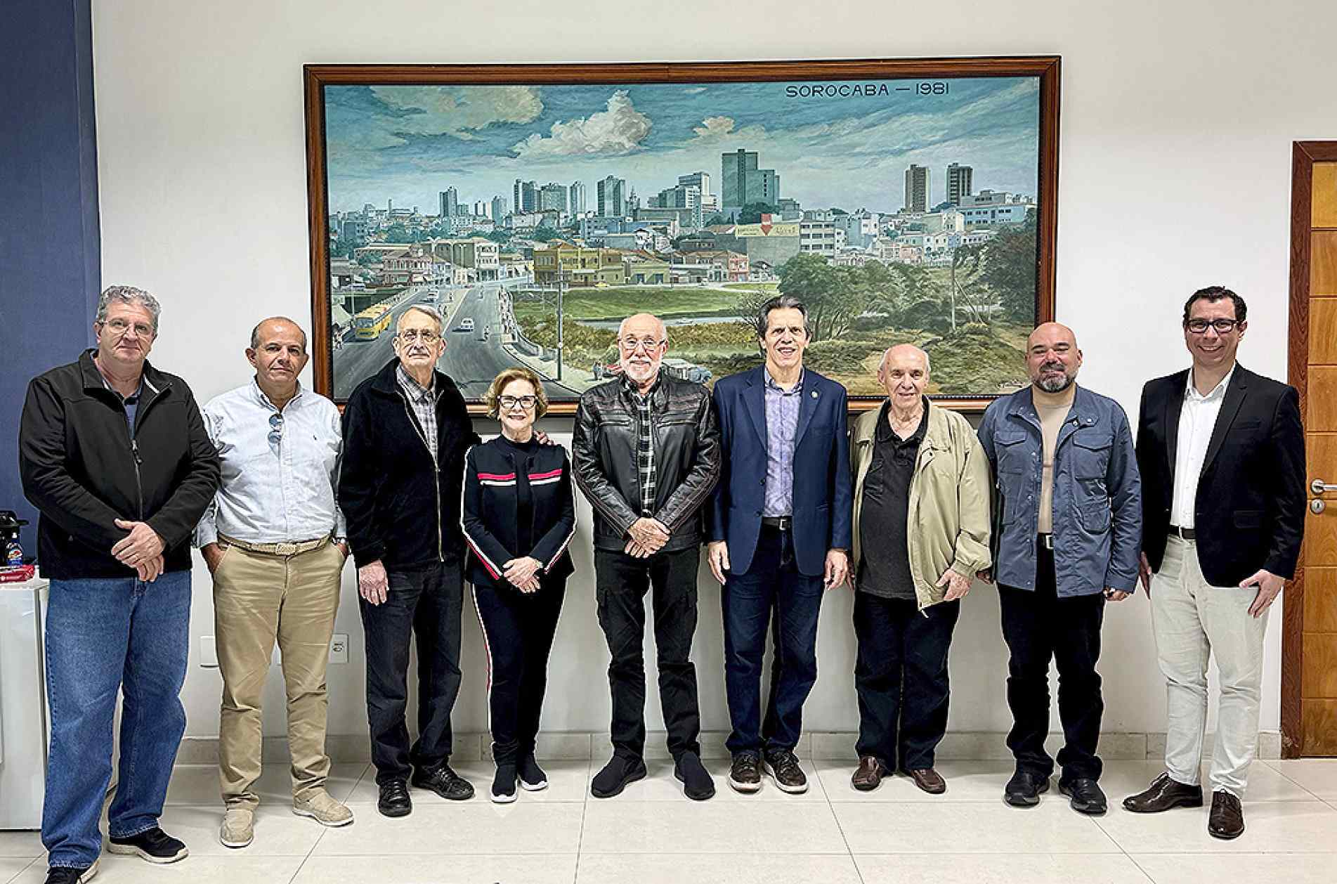 Membros da Gia - União Cultural visitaram a Fundação Ubaldino do Amaral 
