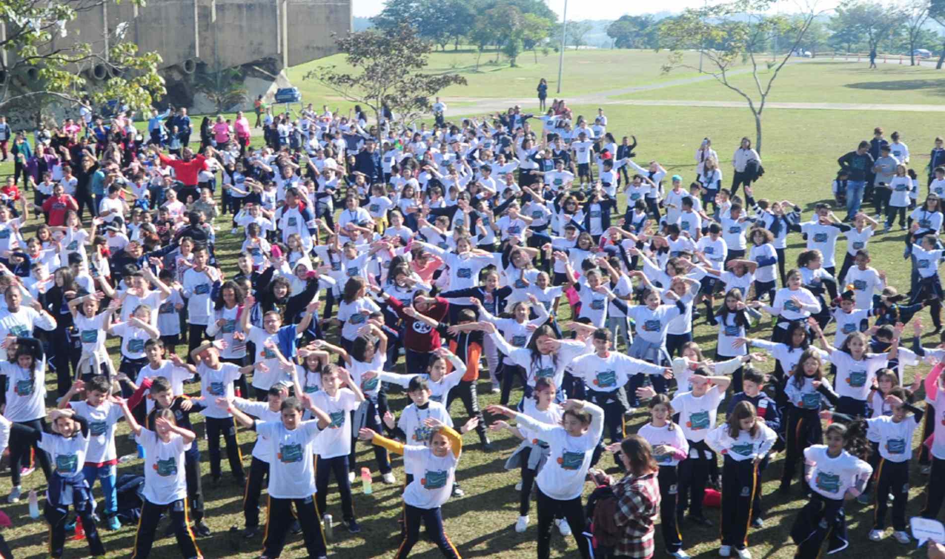 Ações de alongamento, caminhada e dança incentivaram hábitos mais saudáveis entre os participantes