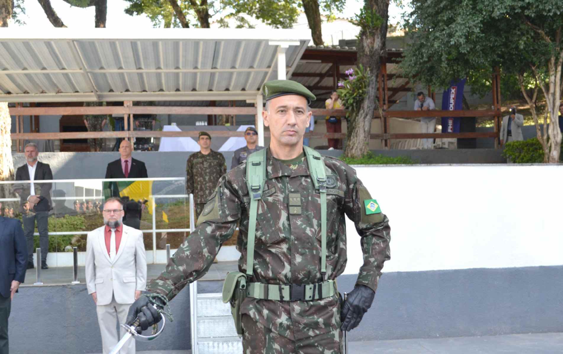 O coronel de Artilharia Filipe Gomes assumiu o comando na terça-feira (26)