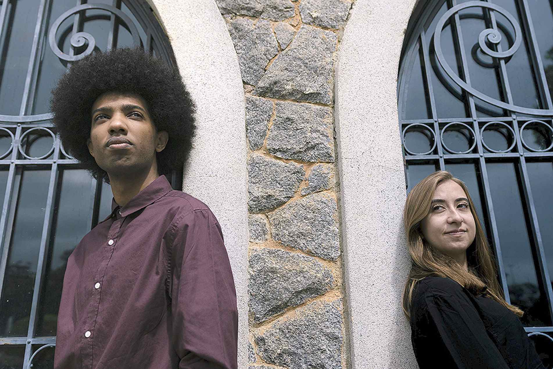  O violonista Ygor Alberto e a cantora Sophia Alfonso
