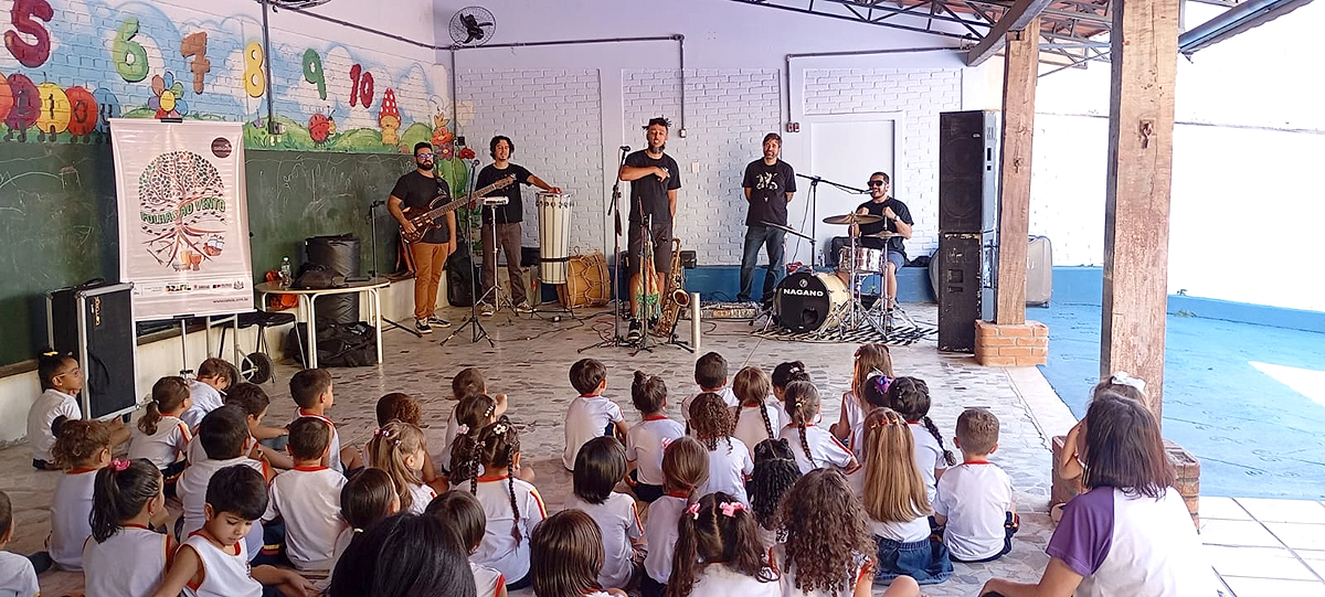  Projetos do Cataia levam cultura às escolas
