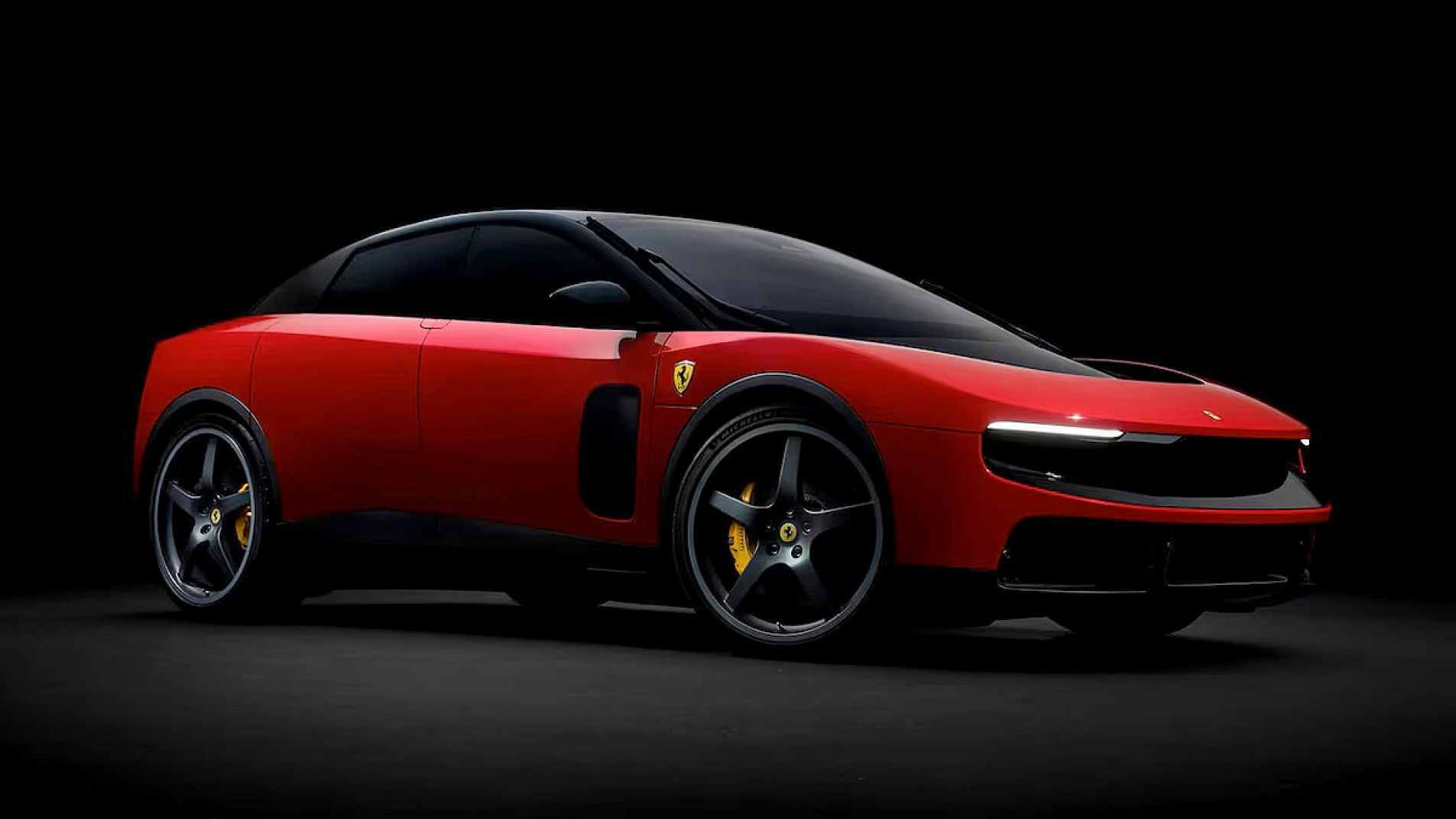 Com 5,02 metros de comprimento e um porta-malas de 597 litros - o maior da história da Ferrari -, o Luce foca na praticidade sem sacrificar a eficiência
