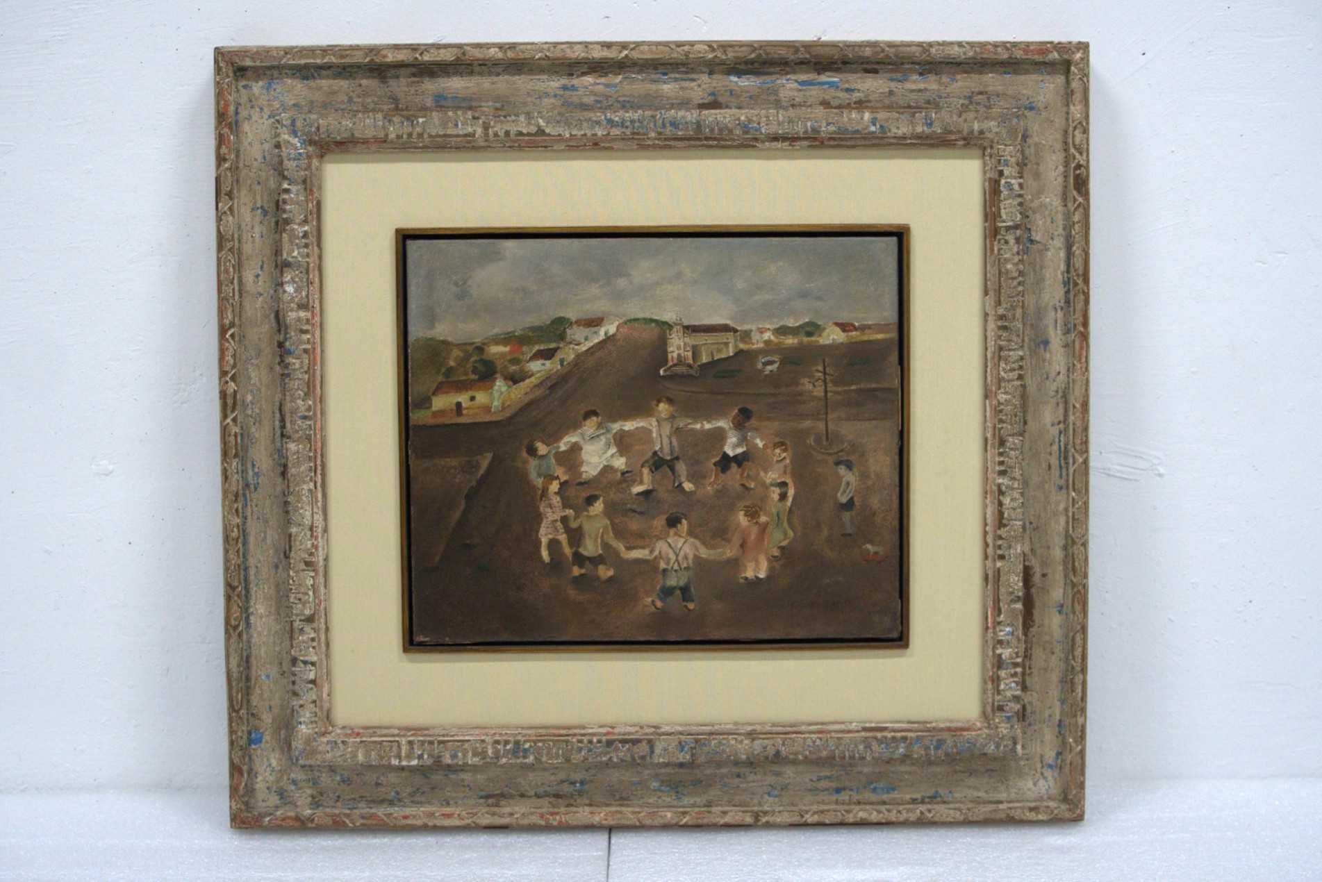 Obra Roda Infantil (1932), pertencente ao acervo do Museu FAMA – Museu Fábrica de Artes Marcos Amaro, de Itu