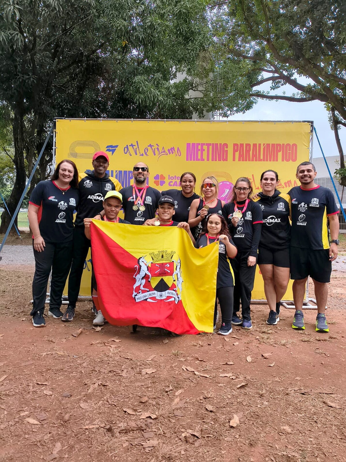 Grupo participou do Meeting Paralímpico em Brasília
