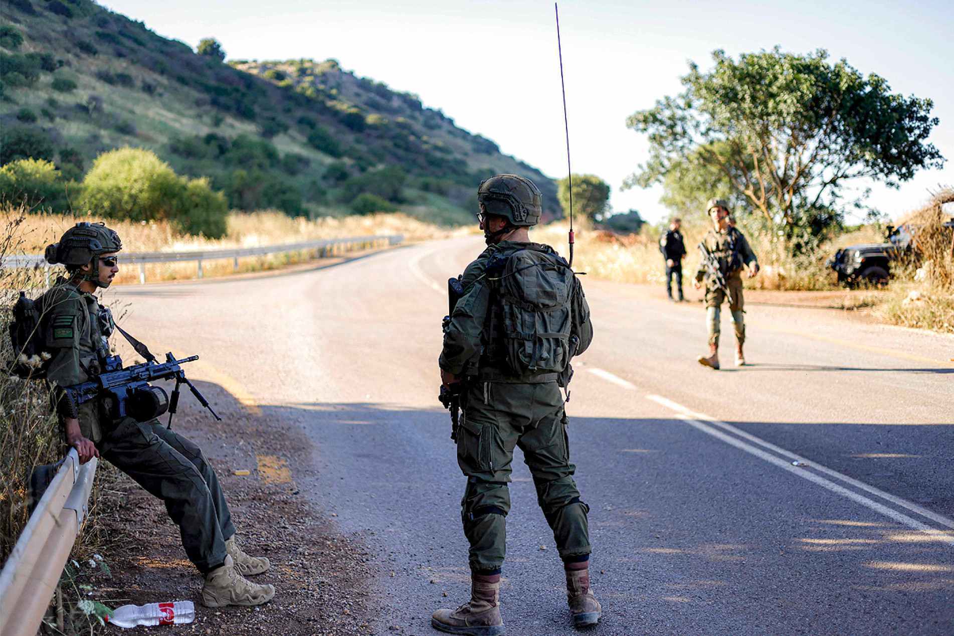 Soldados israelenses ainda ocupam o sul do Líbano
