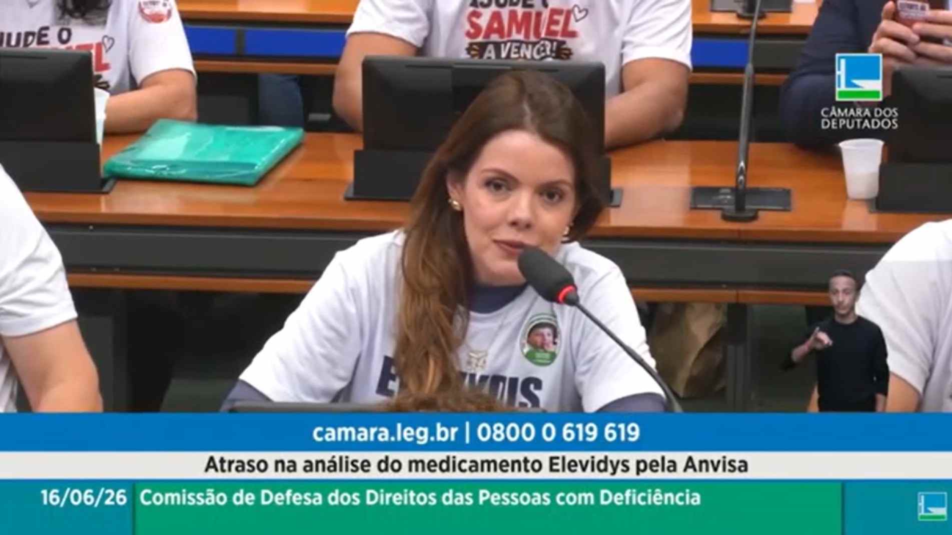 Nathália Jordão pediu rapidez na liberação do medicamento Elevidys; ela e Arthur moram em Sorocaba