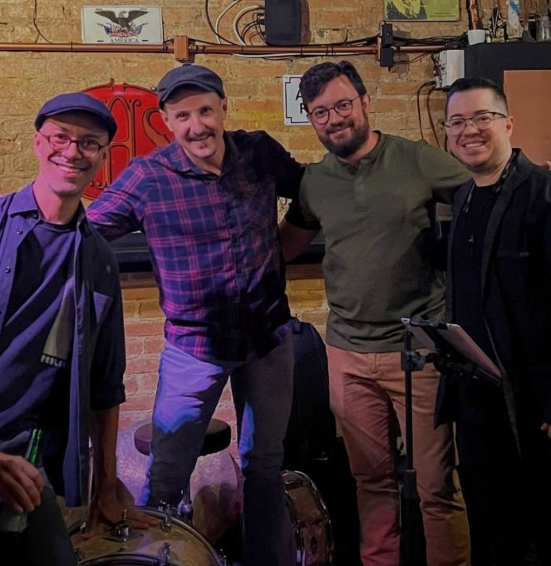 Quarteto Urbano traz a música instrumental 
para o público no Empório Artesanal Sorocaba