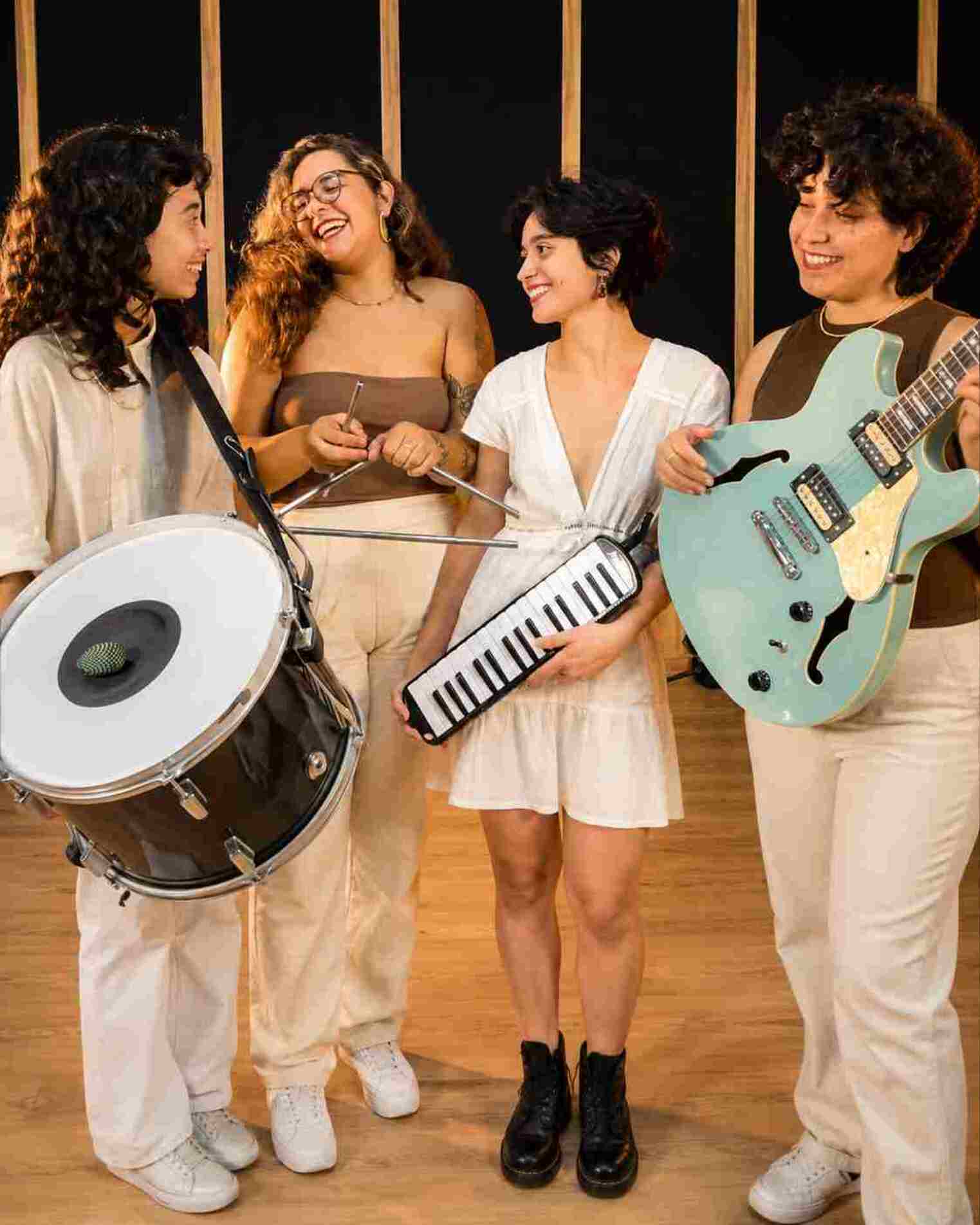 Banda Flor de Maracujá é formada por jovens musicistas de Tatuí