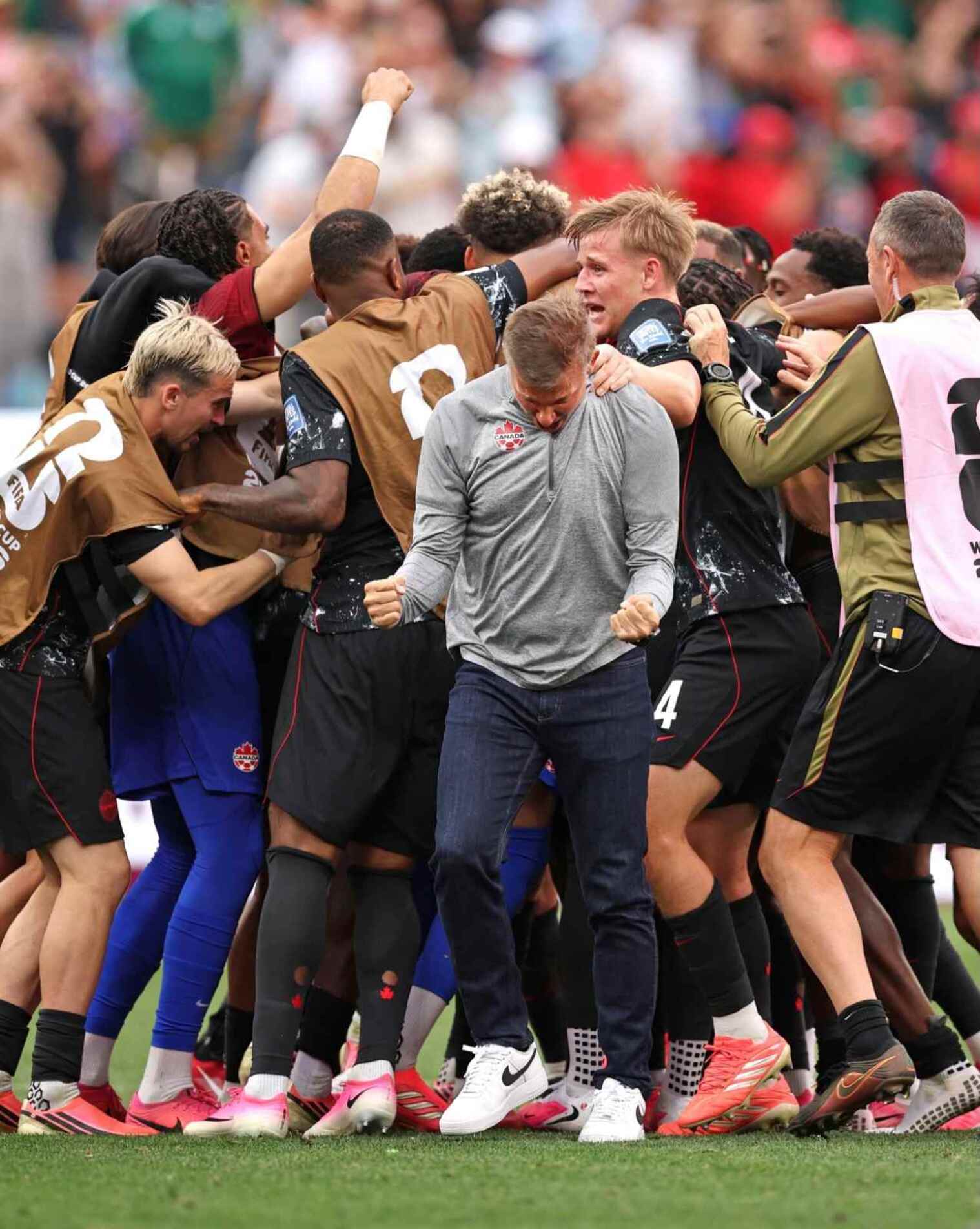 A seleção canadense aguarda o vencedor do confronto entre Holanda e Marrocos