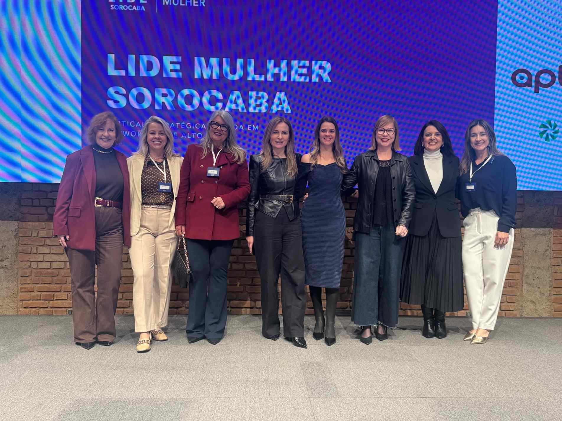 Conselheiras do LIDE Mulher Sorocaba em evento no Bandeiras Empresarial
