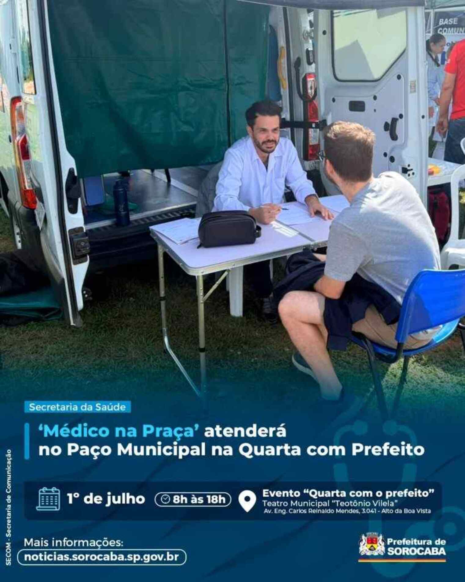 MÉDICO NA PRAÇA SOROCABA