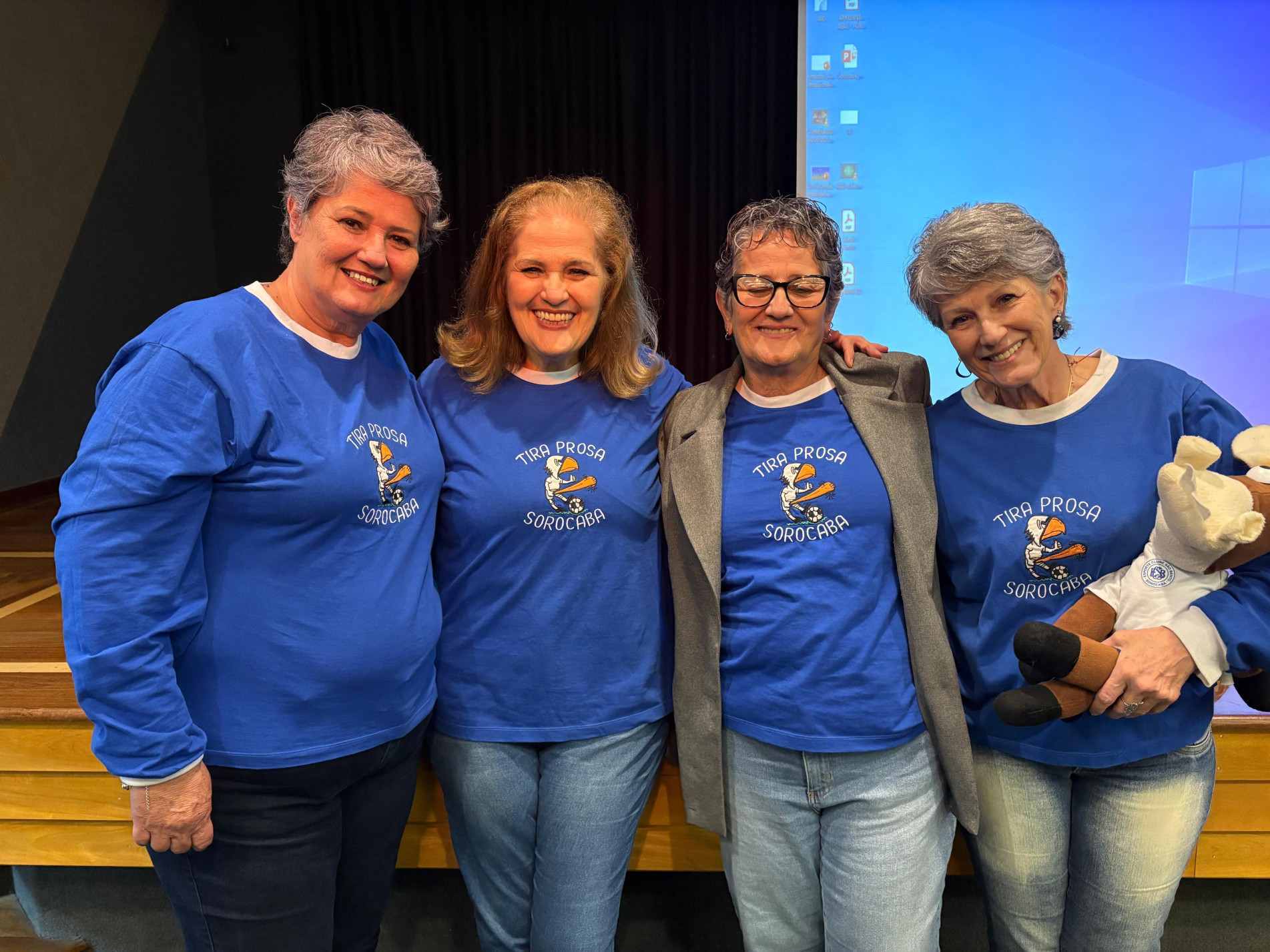 As irmãs Ramalho: Maria Helena, Rosa, Maria José e Marina