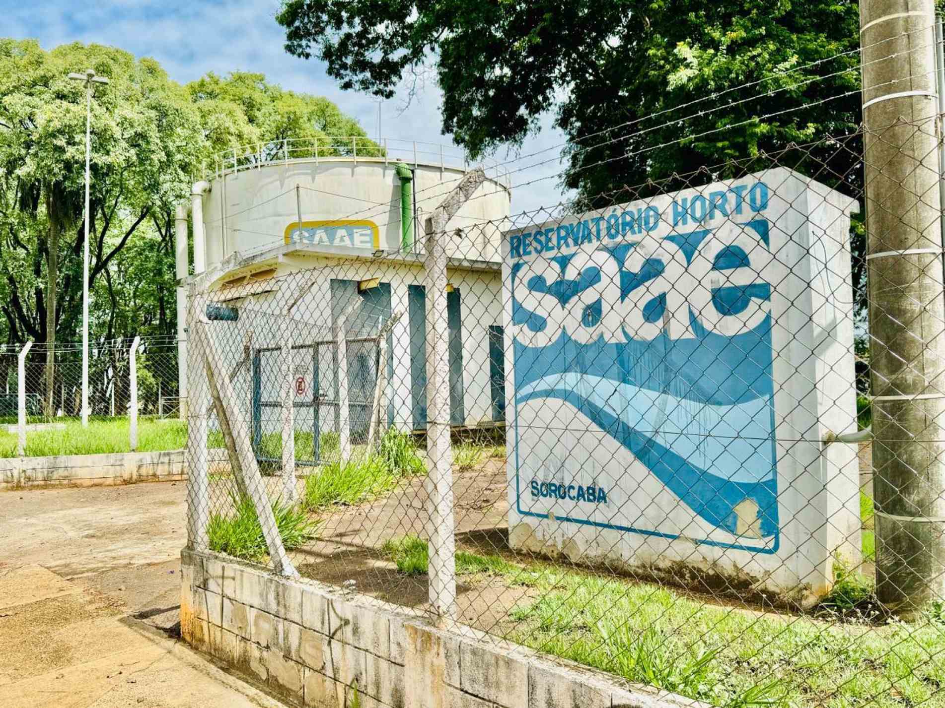 Desligamento programado de energia impedirá o bombeamento de água no reservatório do Horto Florestal entre 9h10 e 13h10
